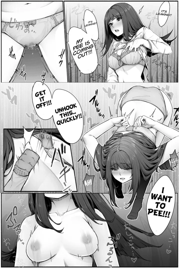[Cocomachi] You need to pee but your panties must come off last