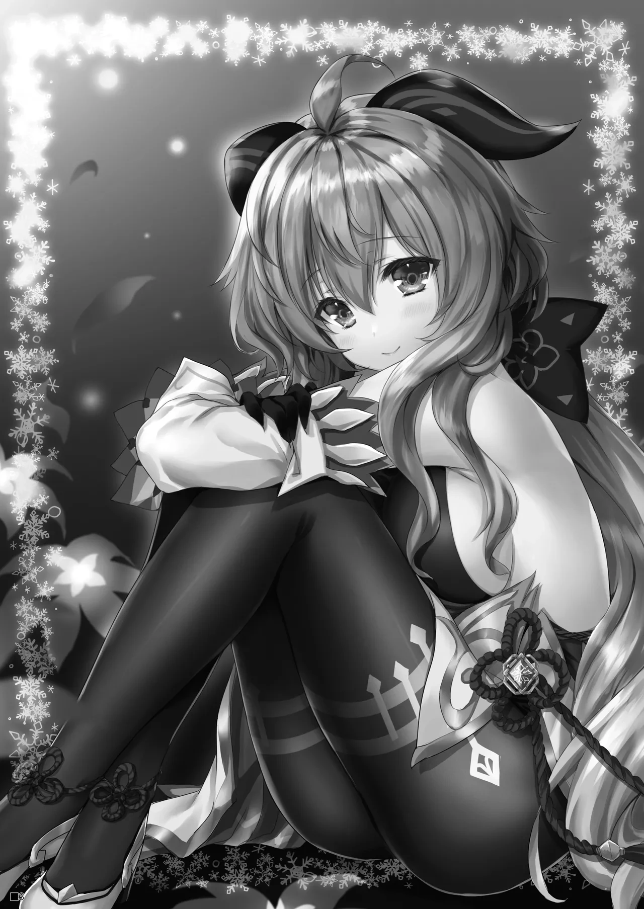 [ZiP (Moekibara Fumitake)] Ganyu-chan wa, Nukumority o Matteiru. (Genshin Impact) [Digital]