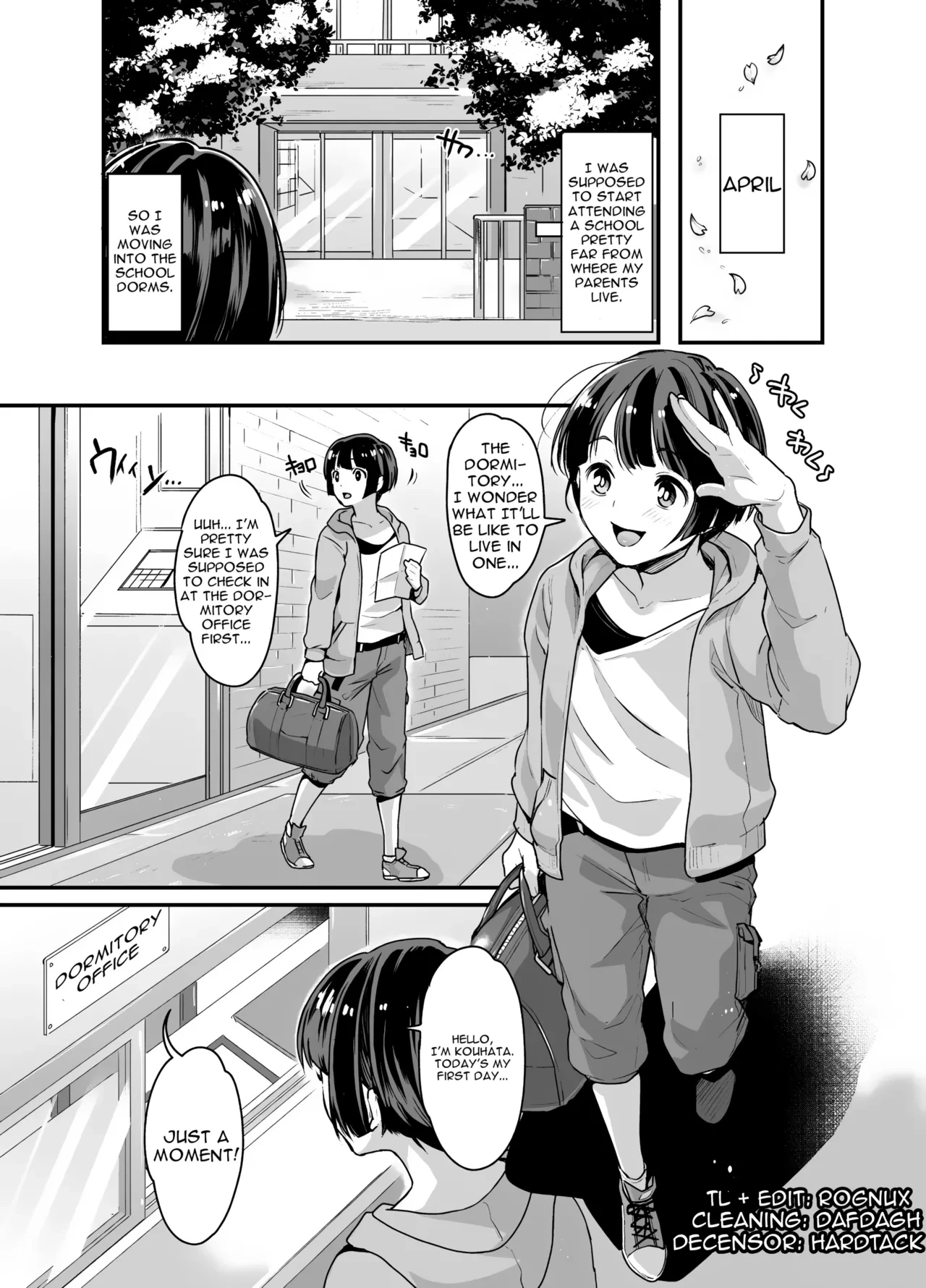 [Fleur 9 pri (Kitahara Eiji)] Futanari Ryoubo-san to Mesuiki Josou Danshi [English] [Rognux] [Decensored] [Digital]