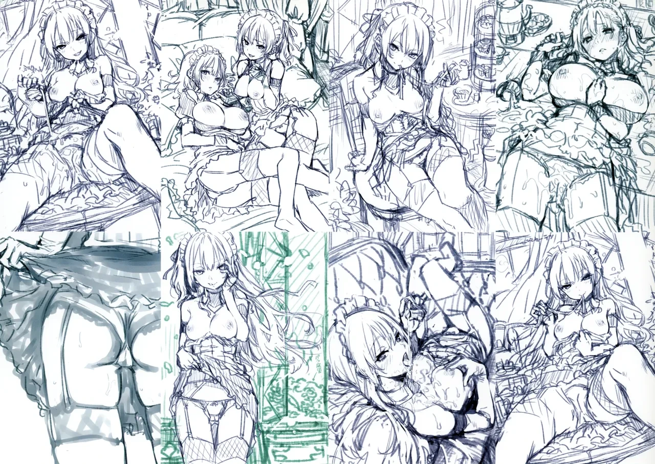 [みちきんぐ] 主従えくすたしー メロンブックス限定 キャララフ集 特典