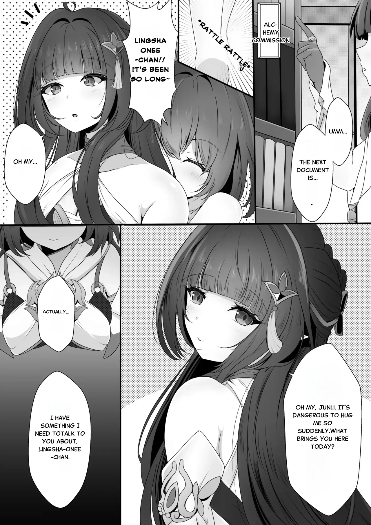 [Nishitsukasa Hajime] Soumei Datta Lingsha-san [English]
