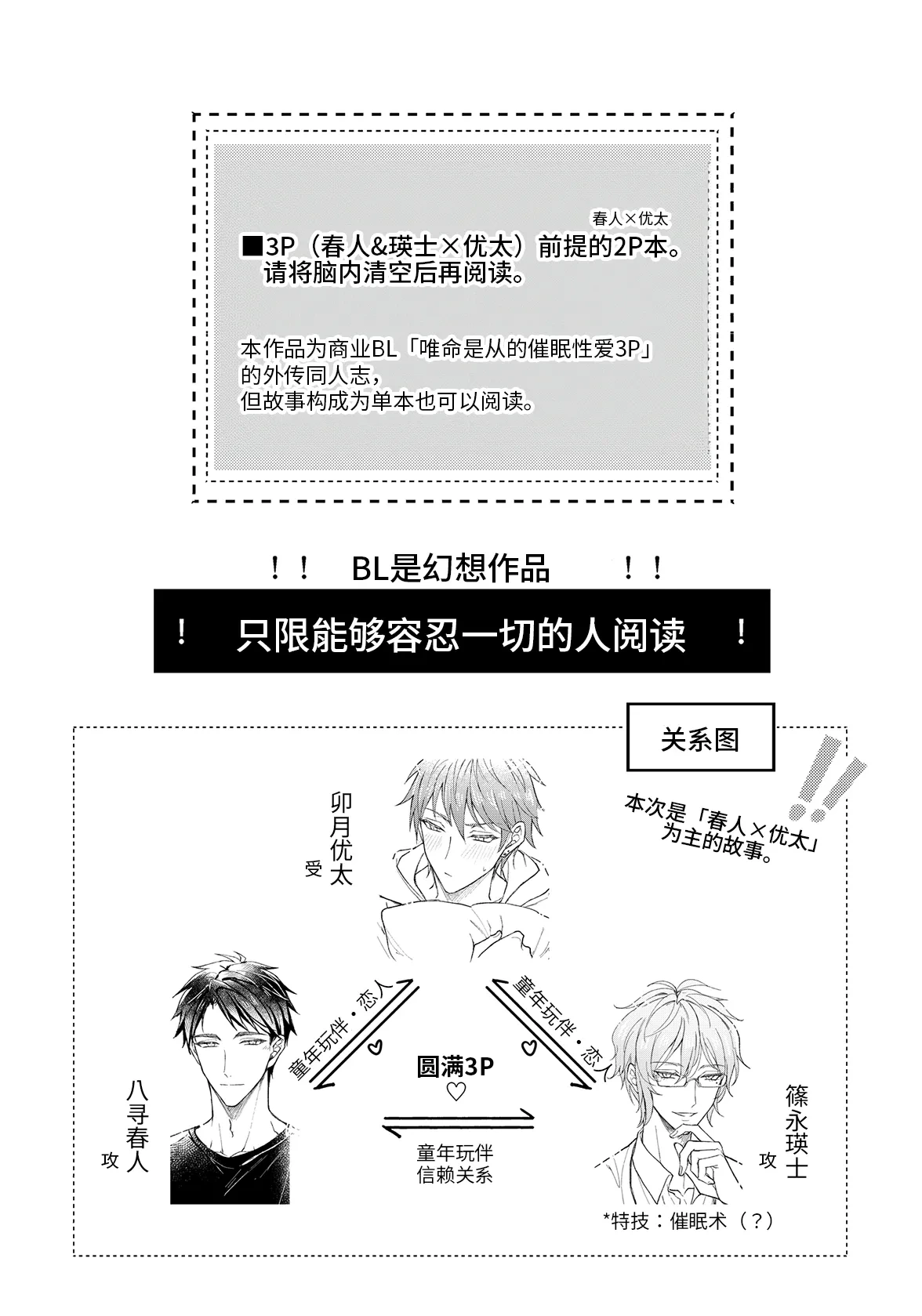 [Nounaihokan (k.k Usako)] Koichuni Itsumojisei shi-gachina yasashi koibito ni risei o tobasu saimin o kaketemita | 在做爱中总是要抑制自己的温柔恋人试着施加了让他失去理性的催○ [Chinese] [DL]