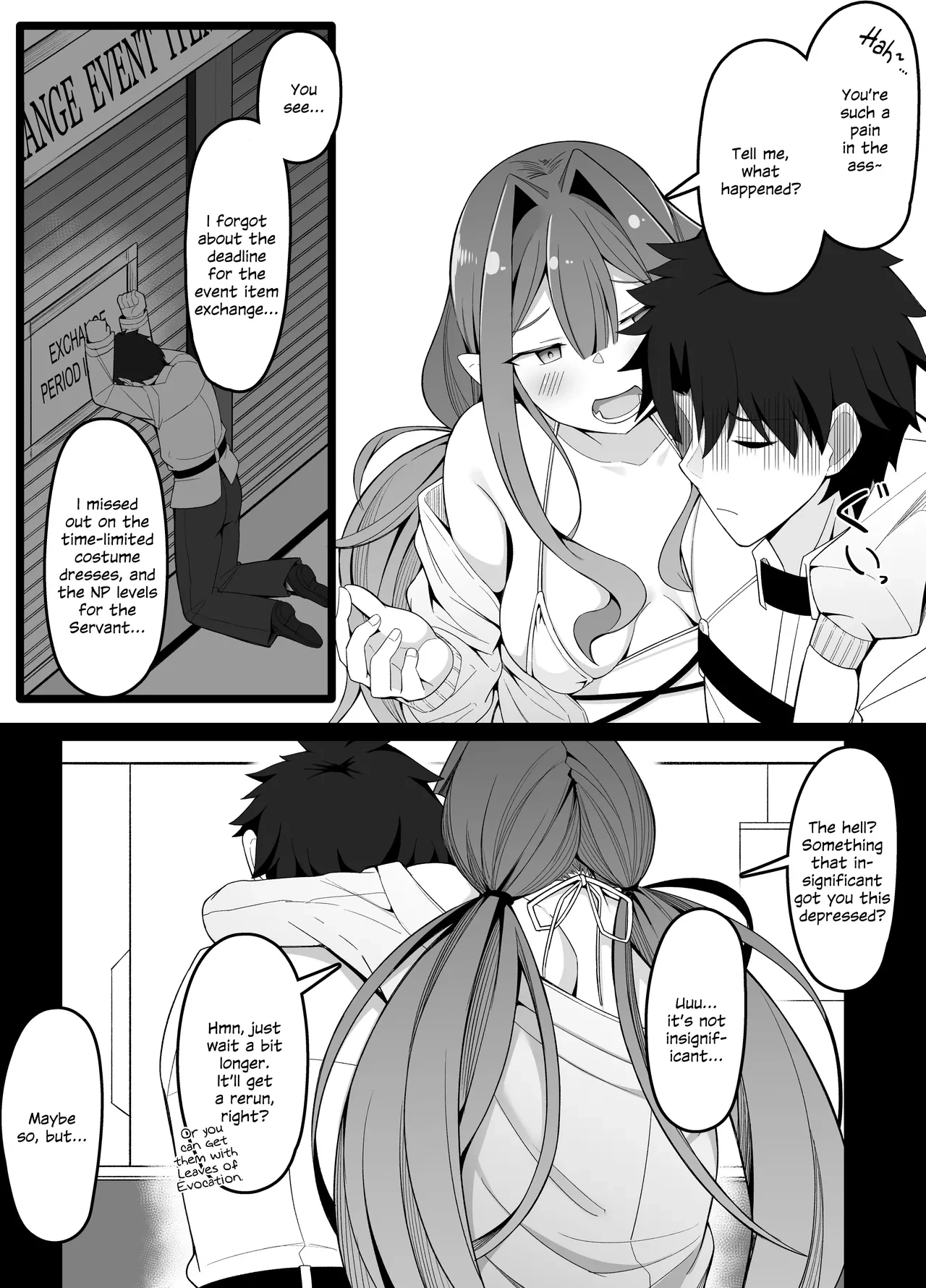 [Corundum] Ochikonderu Master o Genki Tsukeru (Chokkyuu) Baobhan Sith (Fate/Grand Order) [English] [SDTLs]
