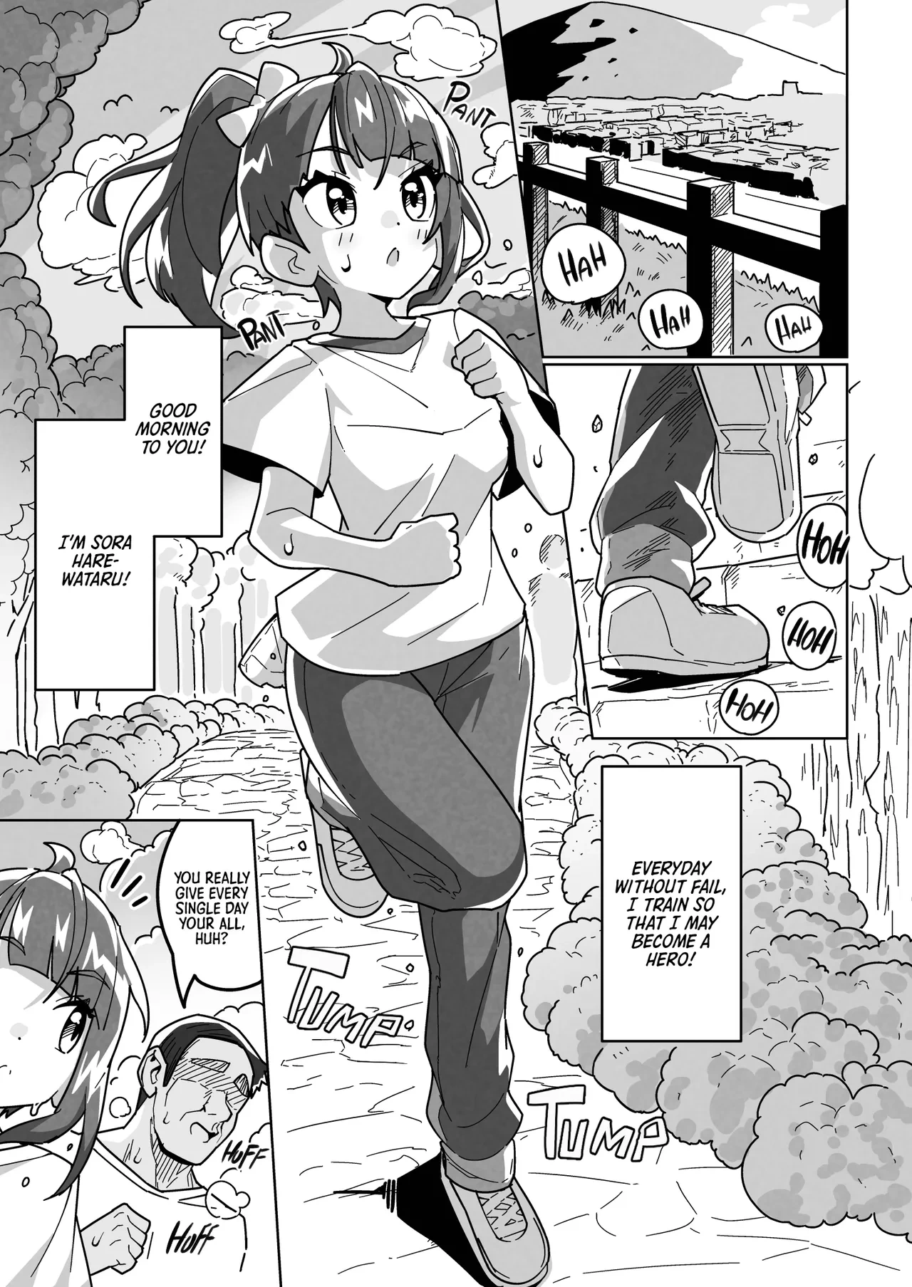 [Mannen Dokodoko Dondodoko (Tottotonero Tarou.)] Sora Damasare-ru | Sora's Being Bamboozled (Hirogaru Sky! Precure) [English] [Digital]