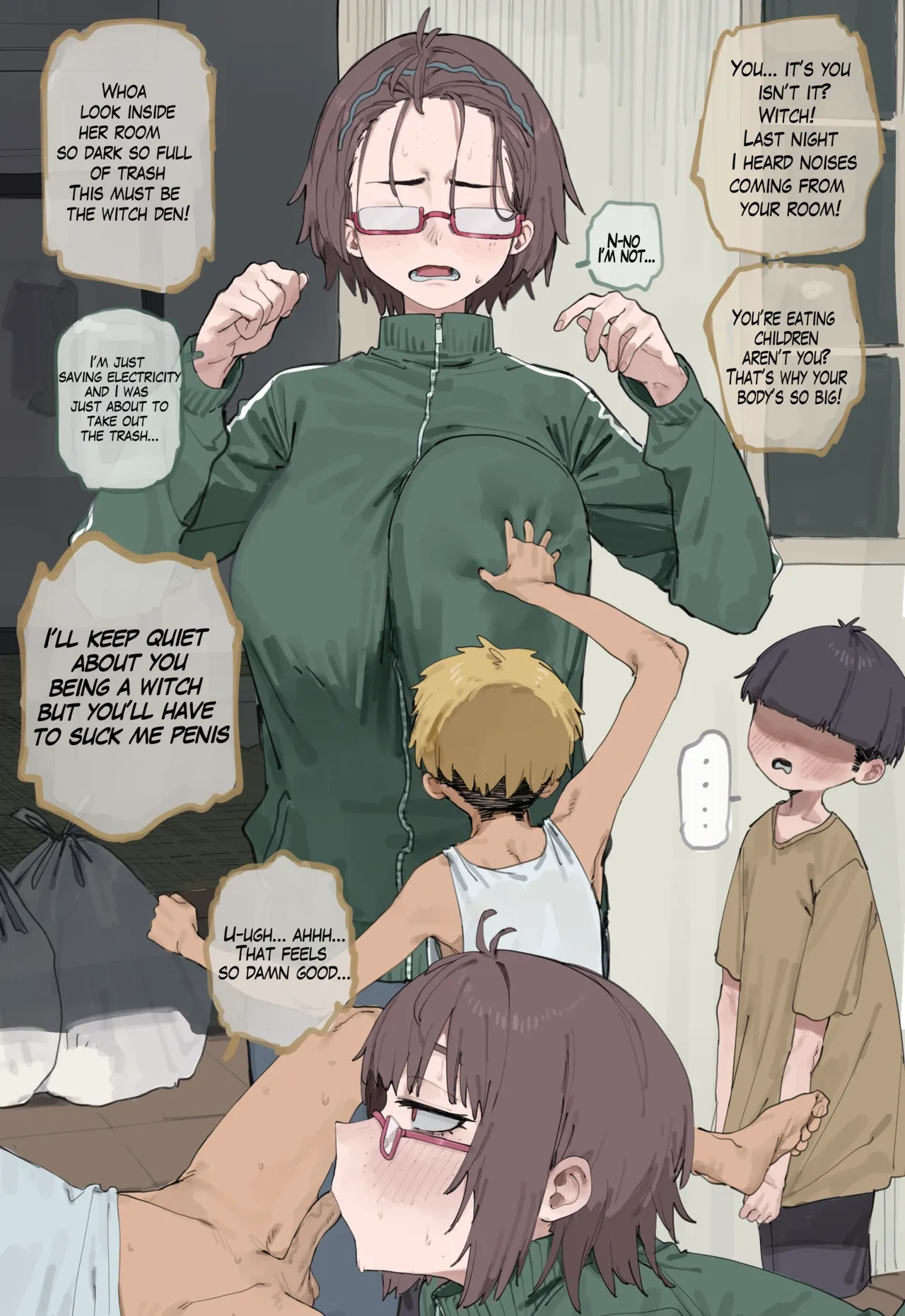 [LonkLink] Nerd girl and Erogaki [Japanese, English]