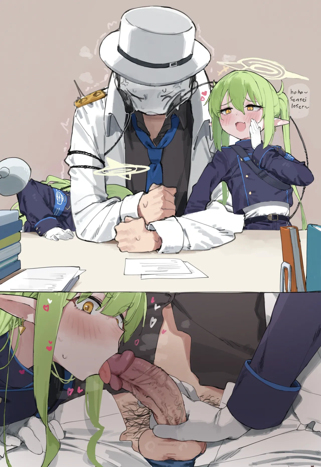 [LonkLink] Don't tease sensei〜 (Blue Archive)