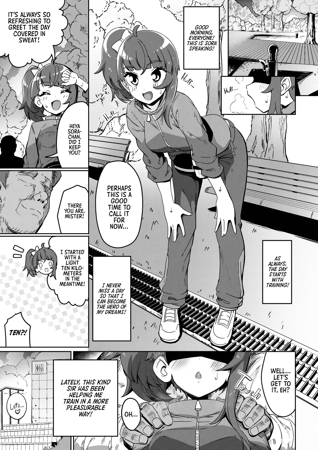 [Mannen Dokodoko Dondodoko (Tottotonero Tarou.)] Sora Damasare-ru 2 | Sora's Being Bamboozled 2 (Hirogaru Sky! Precure) [English] [Digital]