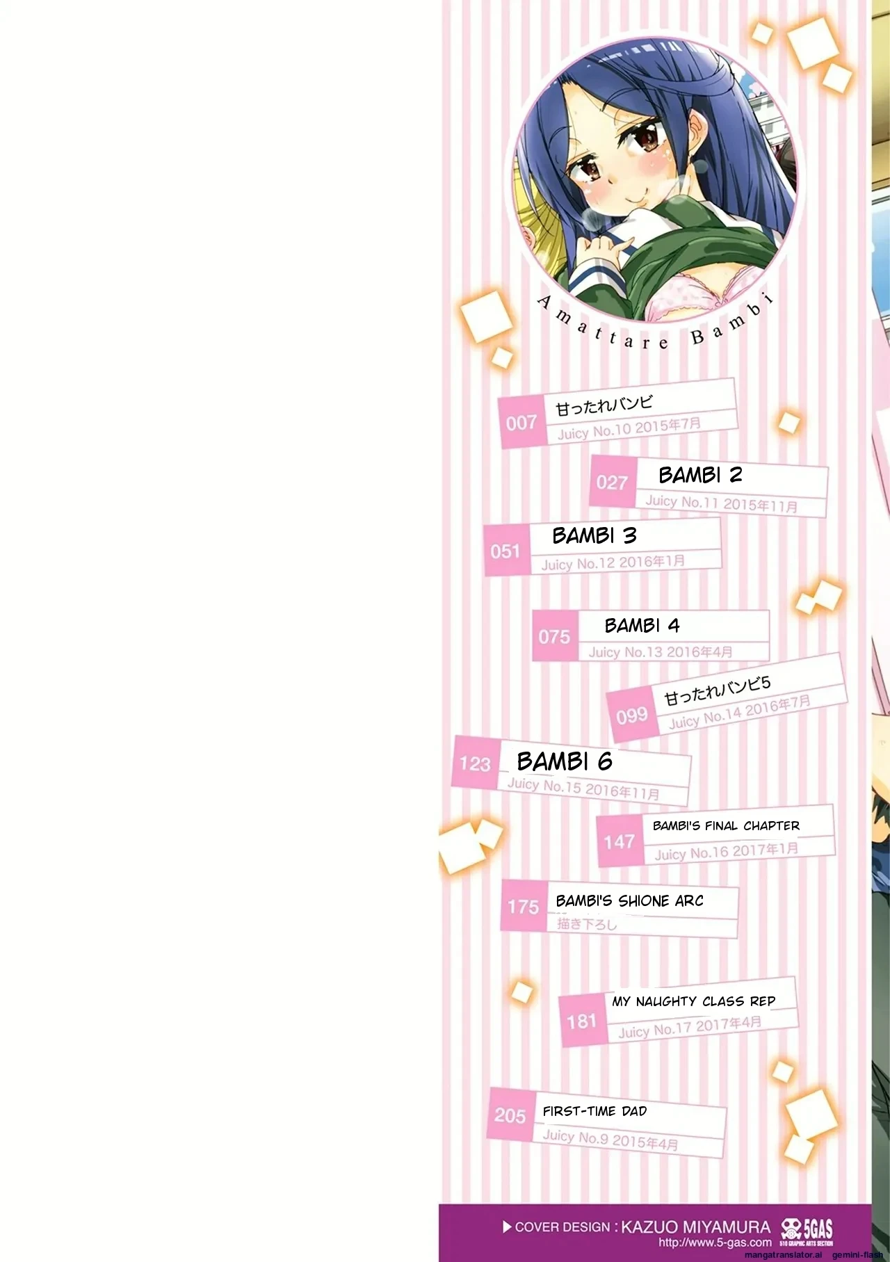 [Narusawa Kei] Amattare Bambi [English [MTL]