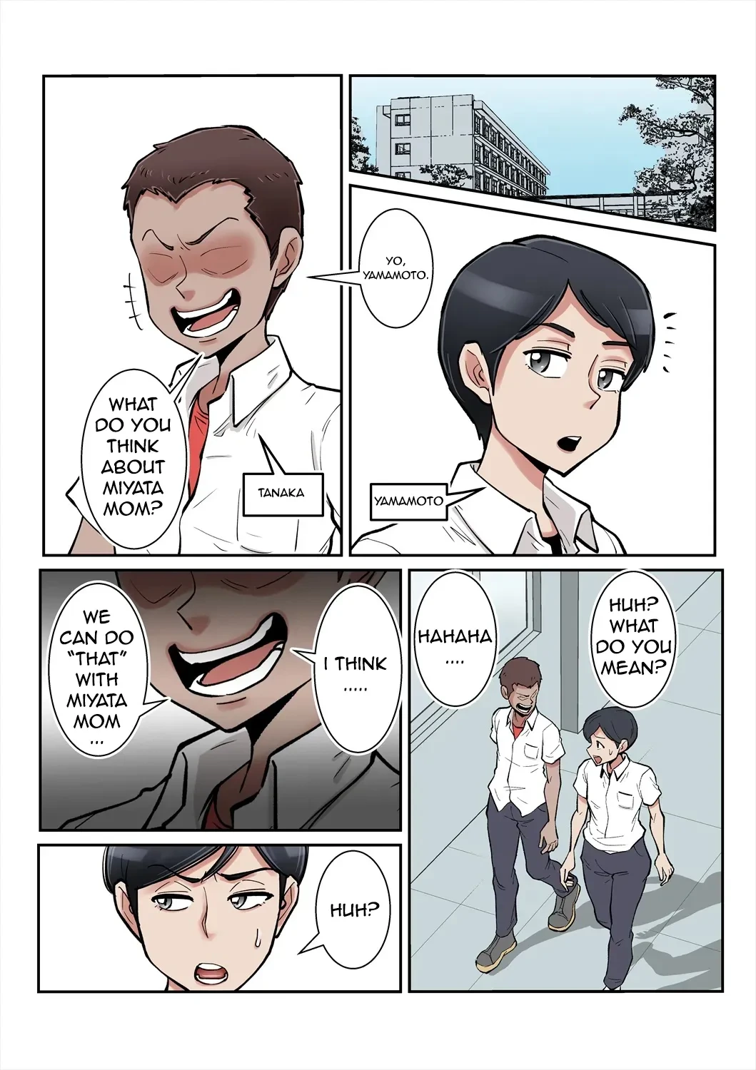 [Nobishiro] Ore mo Miyata no Okaa-san Suki datta no ni! [English]
