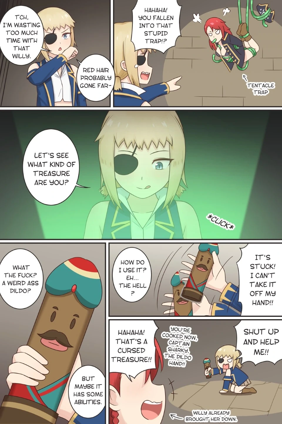 [RudySaki] Rowan the Red Hair: the Cursed Dildo