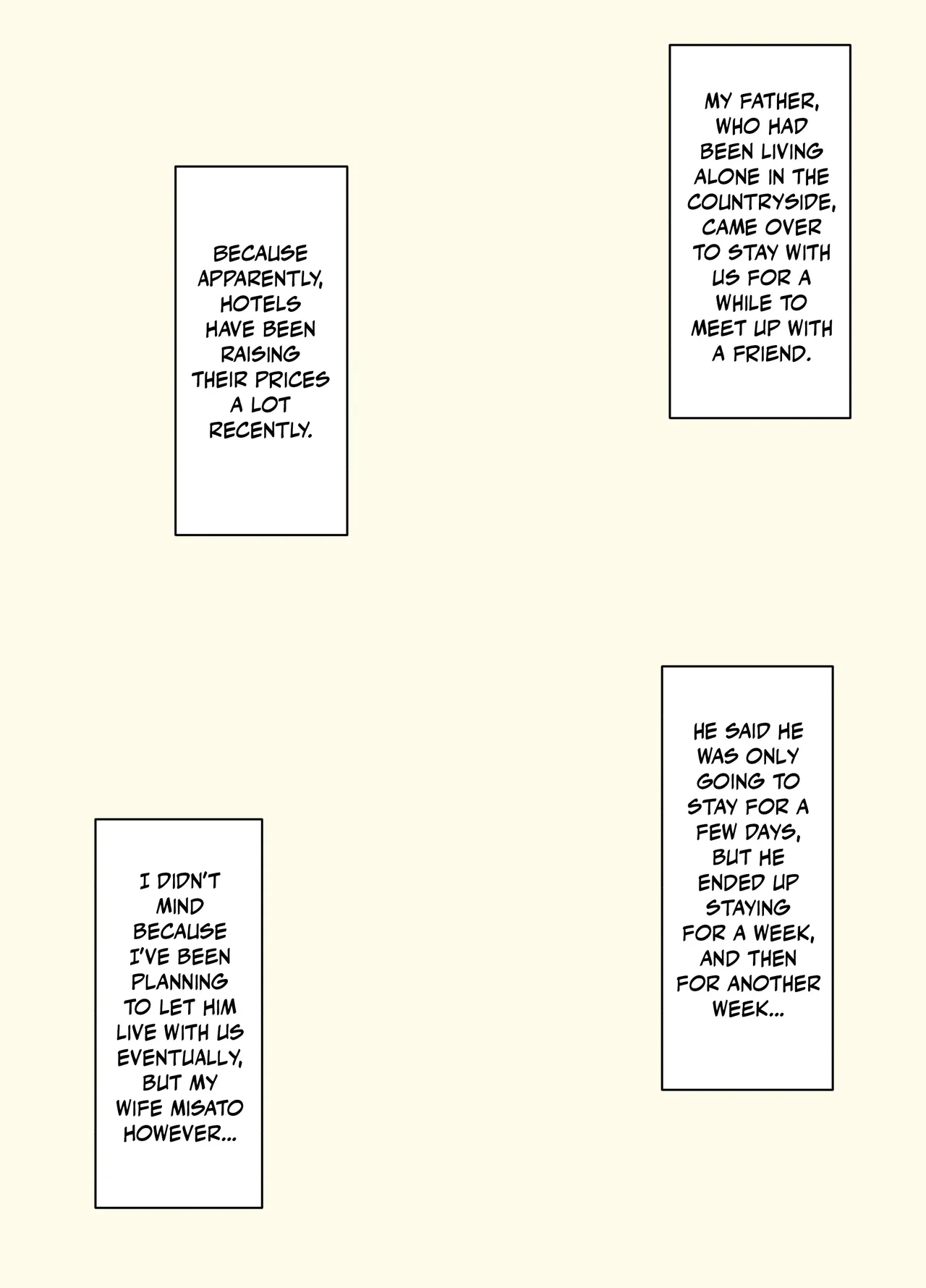 [Urakan] Gifu to Musuko no Yome wa Doukyo Shinai Hou ga Ii Riyuu | Reasons Why a Father-in-Law and His Son's Wife Shouldn't Live Together [English]