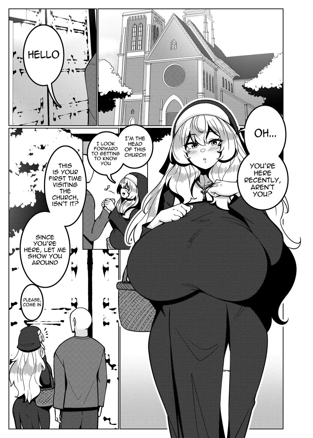 [Mukibutsu Heart (Konoshige)] Toaru Kyoukai nite. | At a certain church [English] [meganekun_tl] [Digital]