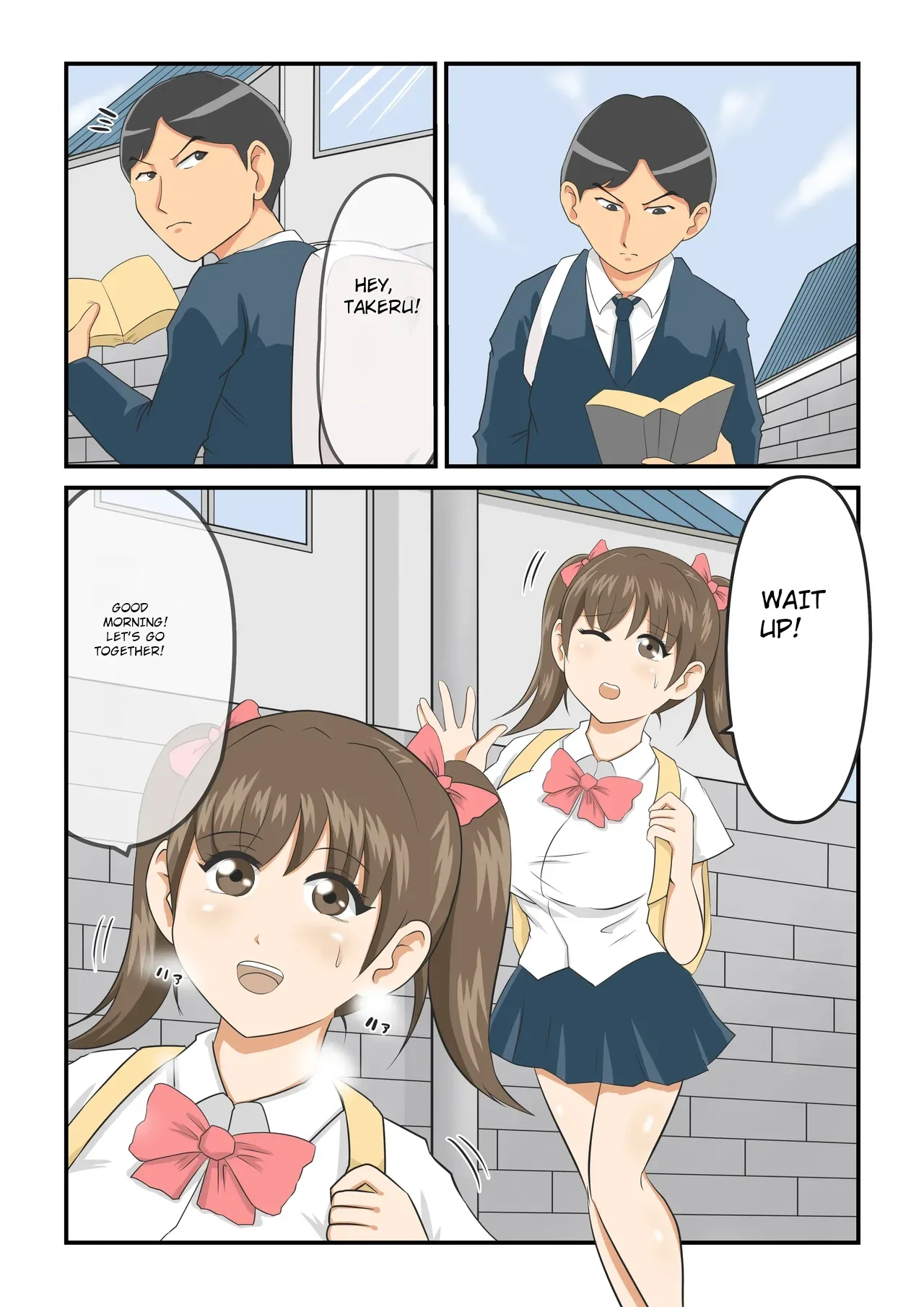 [Ikeneko Shokudou (Ikeneko)] Attouteki Loli Kyonyuu no Osananajimi ga Charao ni NTR saremashita. ~Zenpen~ [English]