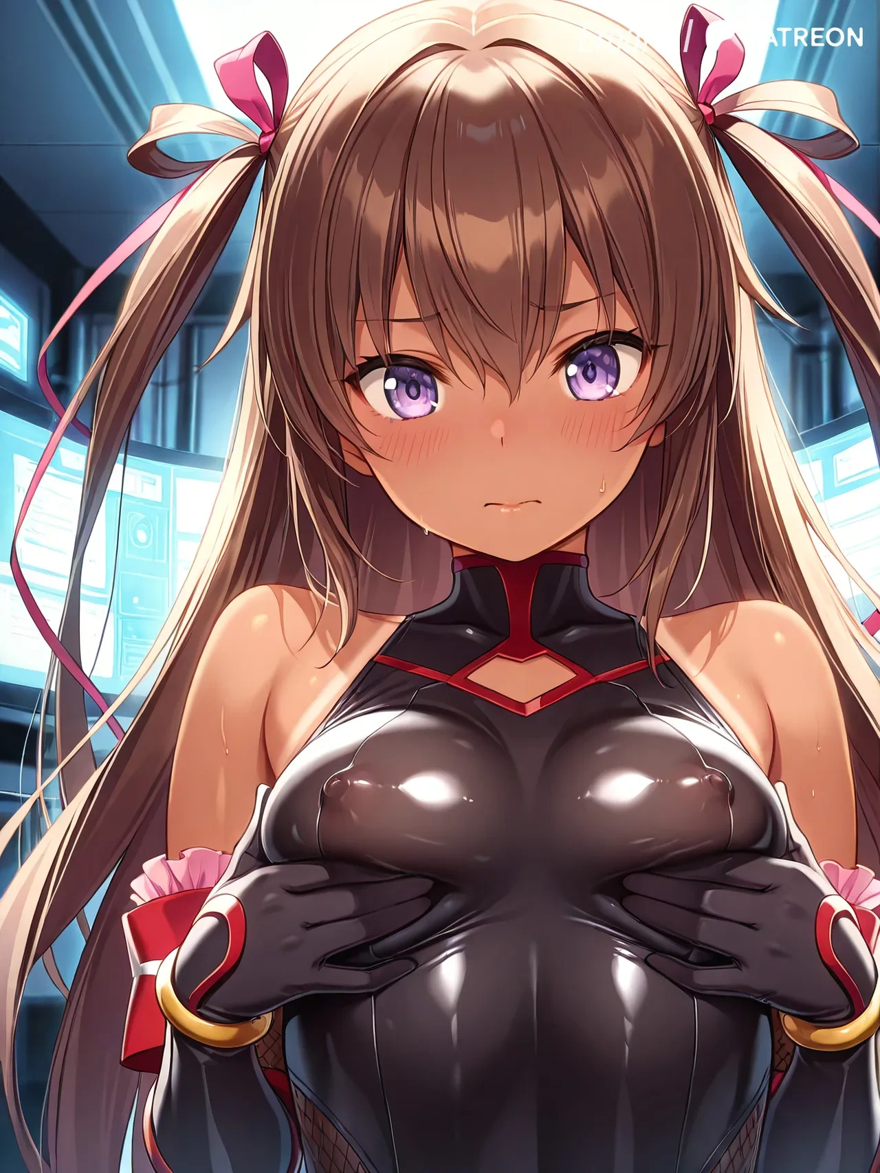 [EroartAI] Taimanin Lilith Breast Expansion  [AI Generated]