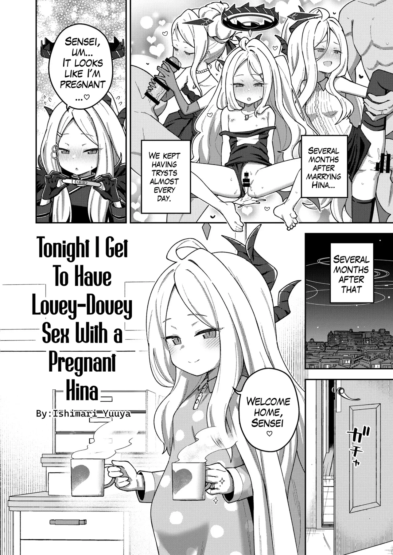 [Tempest (Ishimari Yuuya)] Konya wa Hina to Love Love Botehara Sex Kaikin no Hi | Tonight I Get to Have Lovey Dovey Sex with a Pregnant Hina (BlueArch U149 Haramase Goudou ~Ura Petit Archive~) (Blue Archive) [English] [Digital]