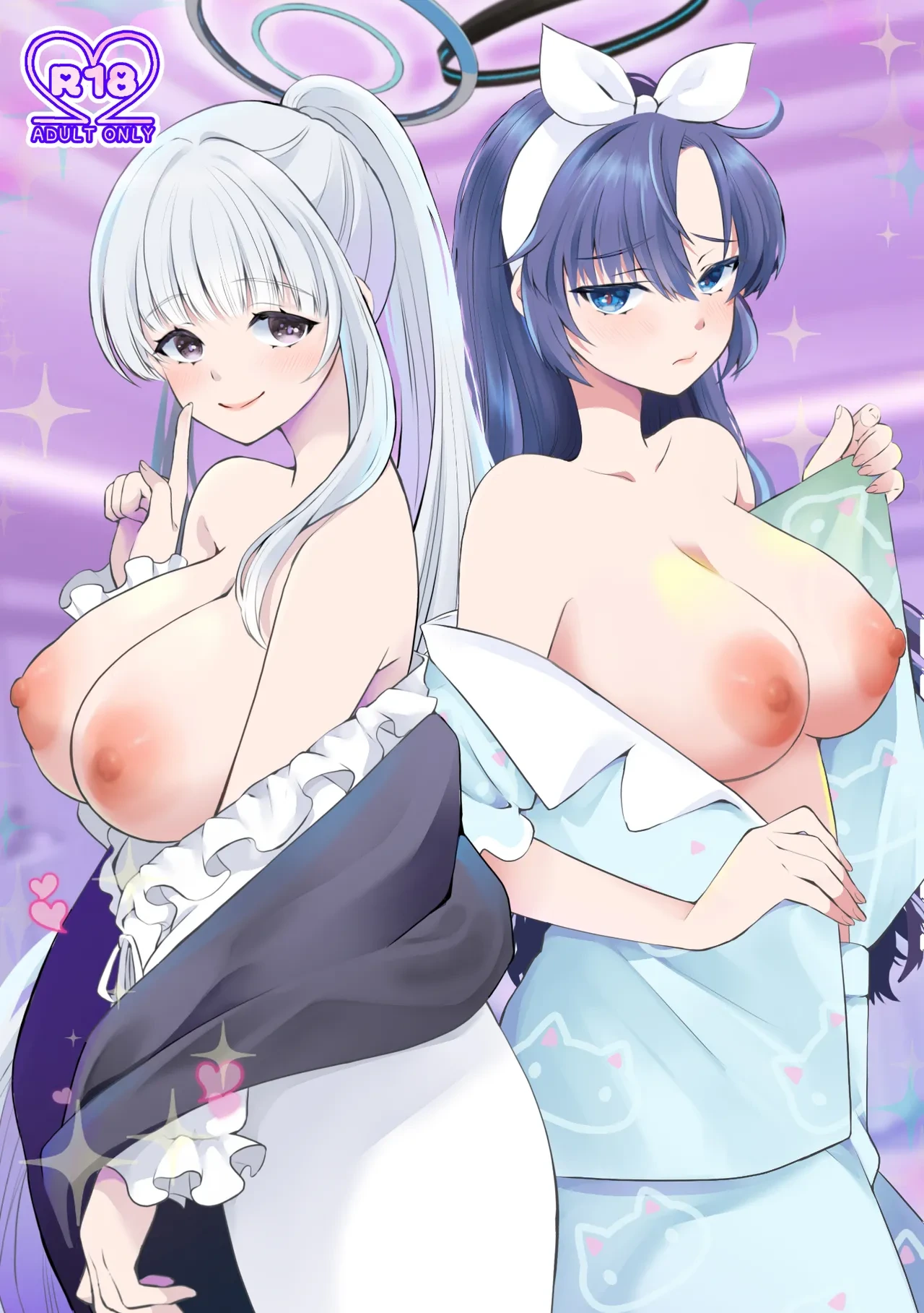 [Sakoda (Sakoda)] Neta Furi shiteru Futari to Hamete Mita (Blue Archive)