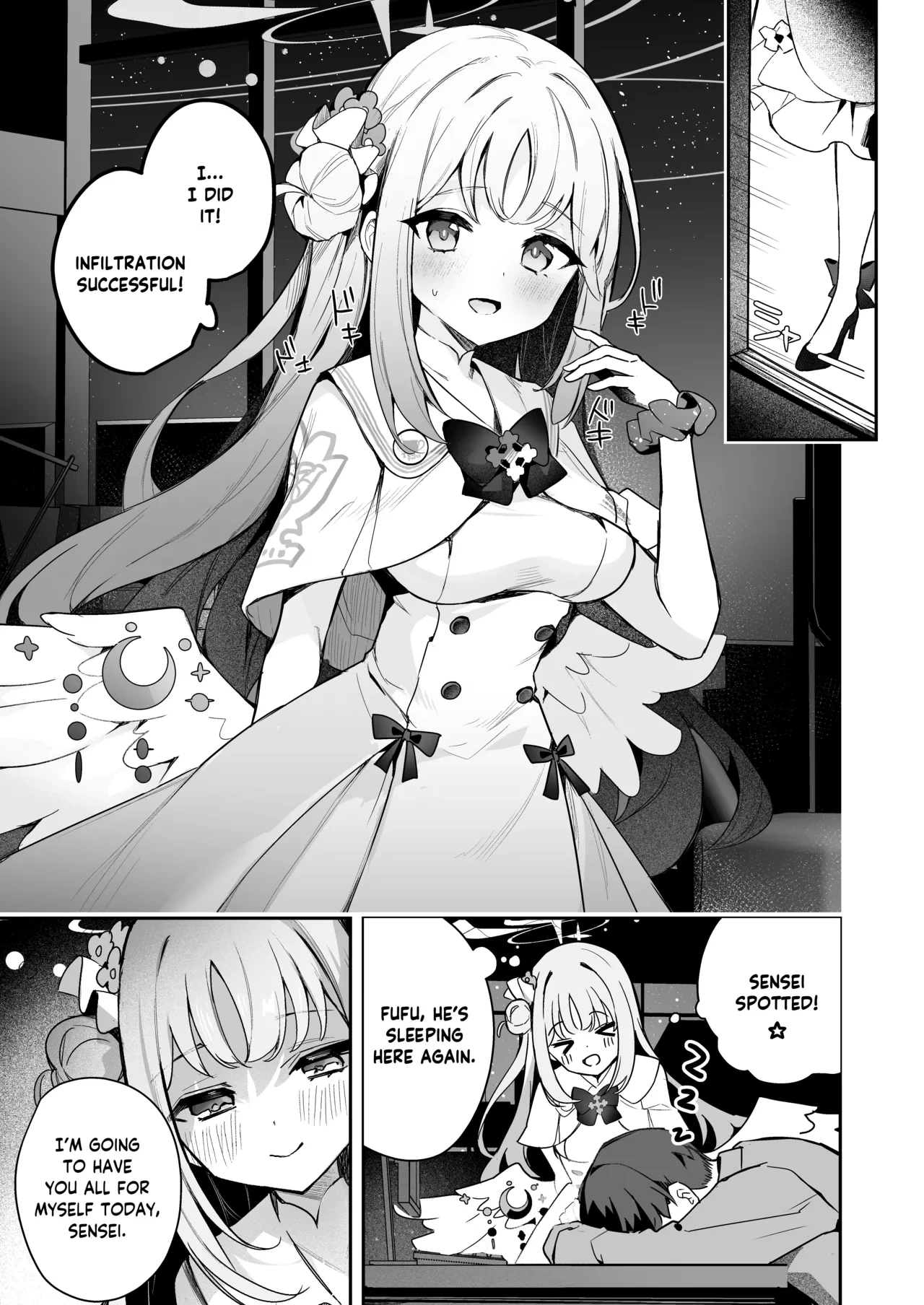 [N7747, MASKDO (Isegawa Yasutaka, Masco)] Warui Ko no Jikan | Bad Girl Time (Blue Archive) [English] [Douzo Lad Translations] [Digital]