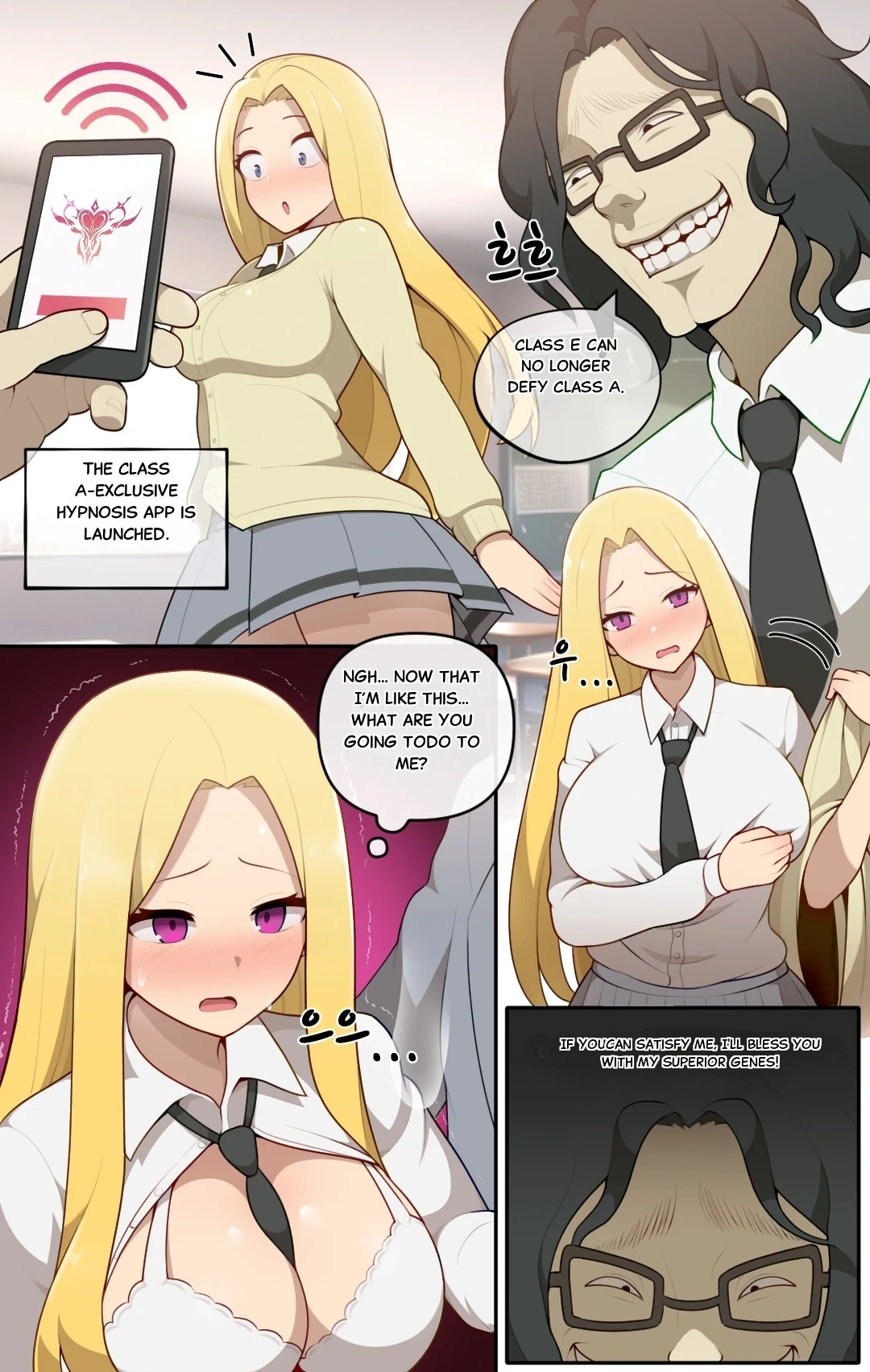 [everyday2] Class A Hypnosis app (Ansatsu Kyoushitsu)[English]
