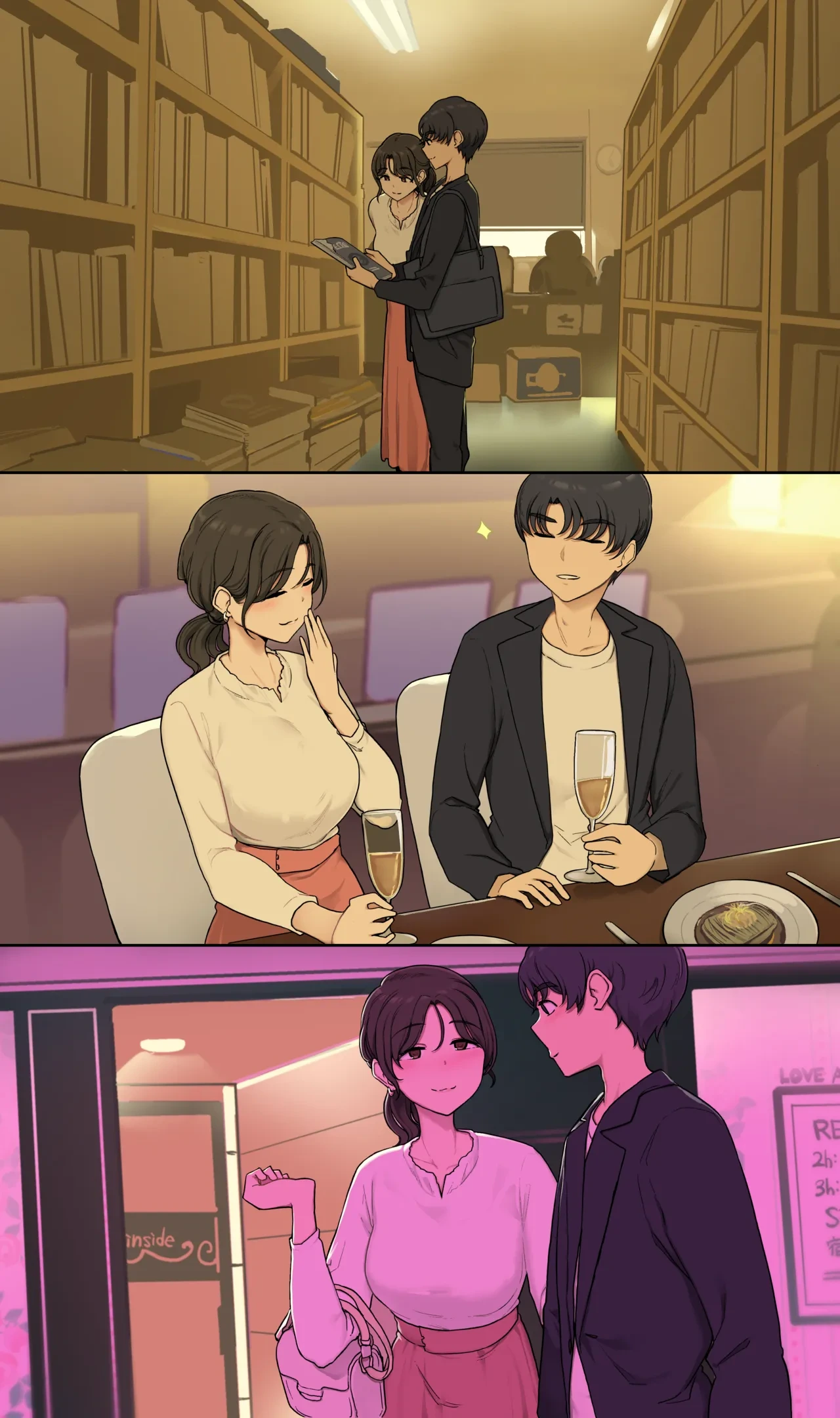 [Wakamatsu] O gyoginoii mattari deto o shita nochi ni gattsuki musabori ai honno kobi