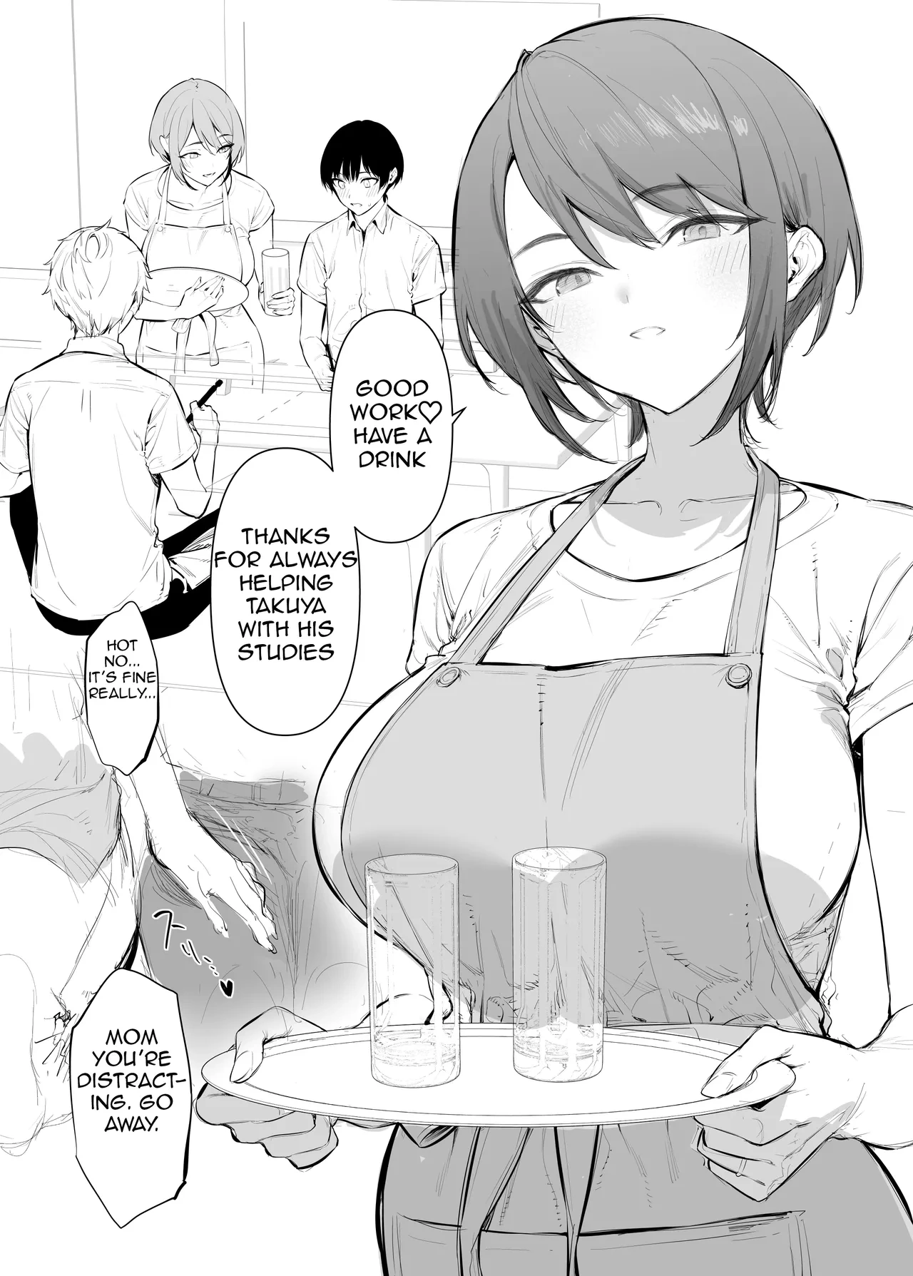[Hiiragi Yuichi] Tomodachi no Okaa-san | My Friend's Mom [English]