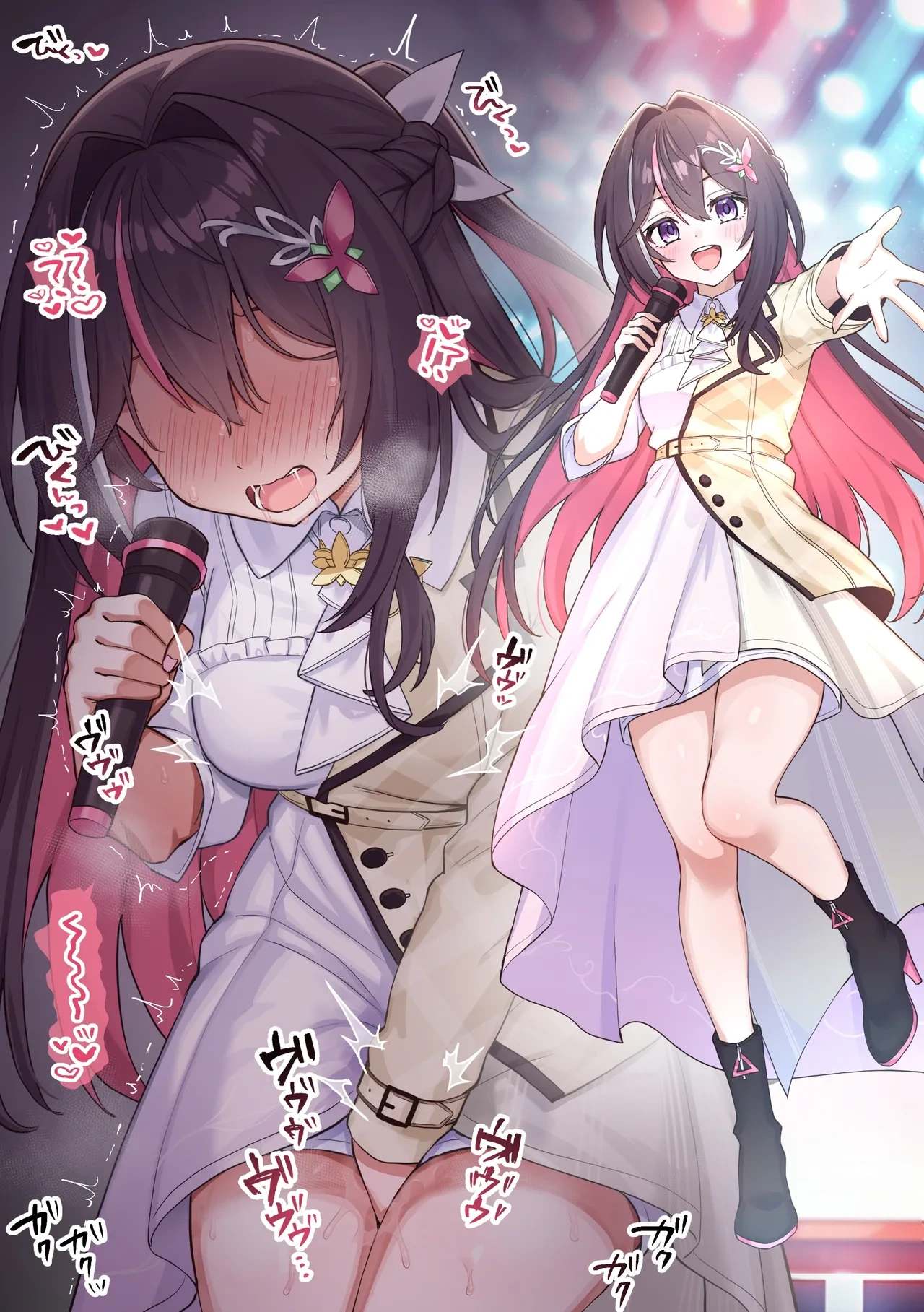 [Kokemomo] Live-chuu no Ishou ni Vibe ga Shikomare, Stage Jou de Acme Shichau AZKi (AZKi)