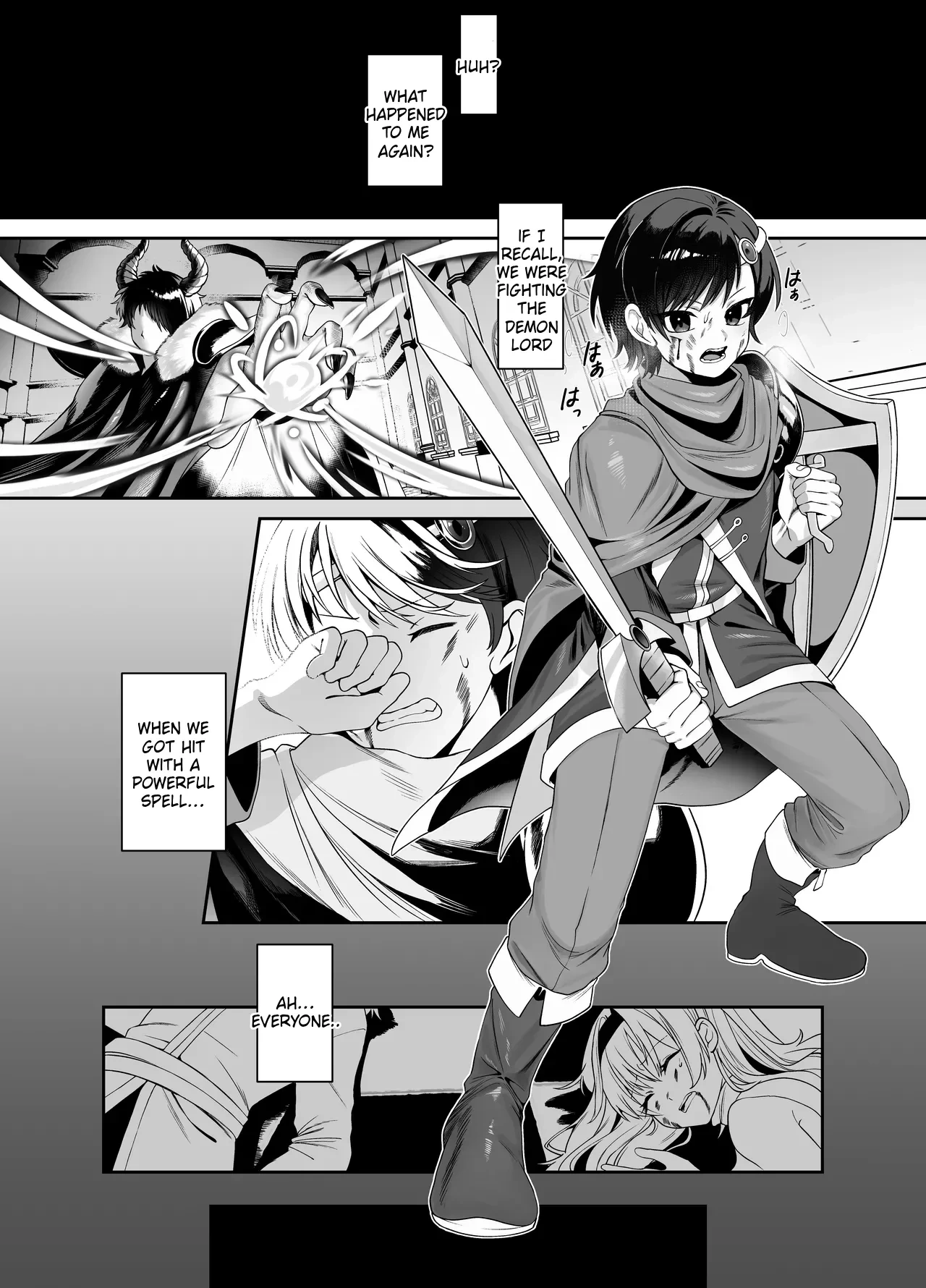 [Permission (Alisame)] Yuusha no Haikijou de Succubus ni Mujihi ni Level Drain Sareru Ohanashi | A story about a hero being ruthlessly level-drained by a succubus [English]