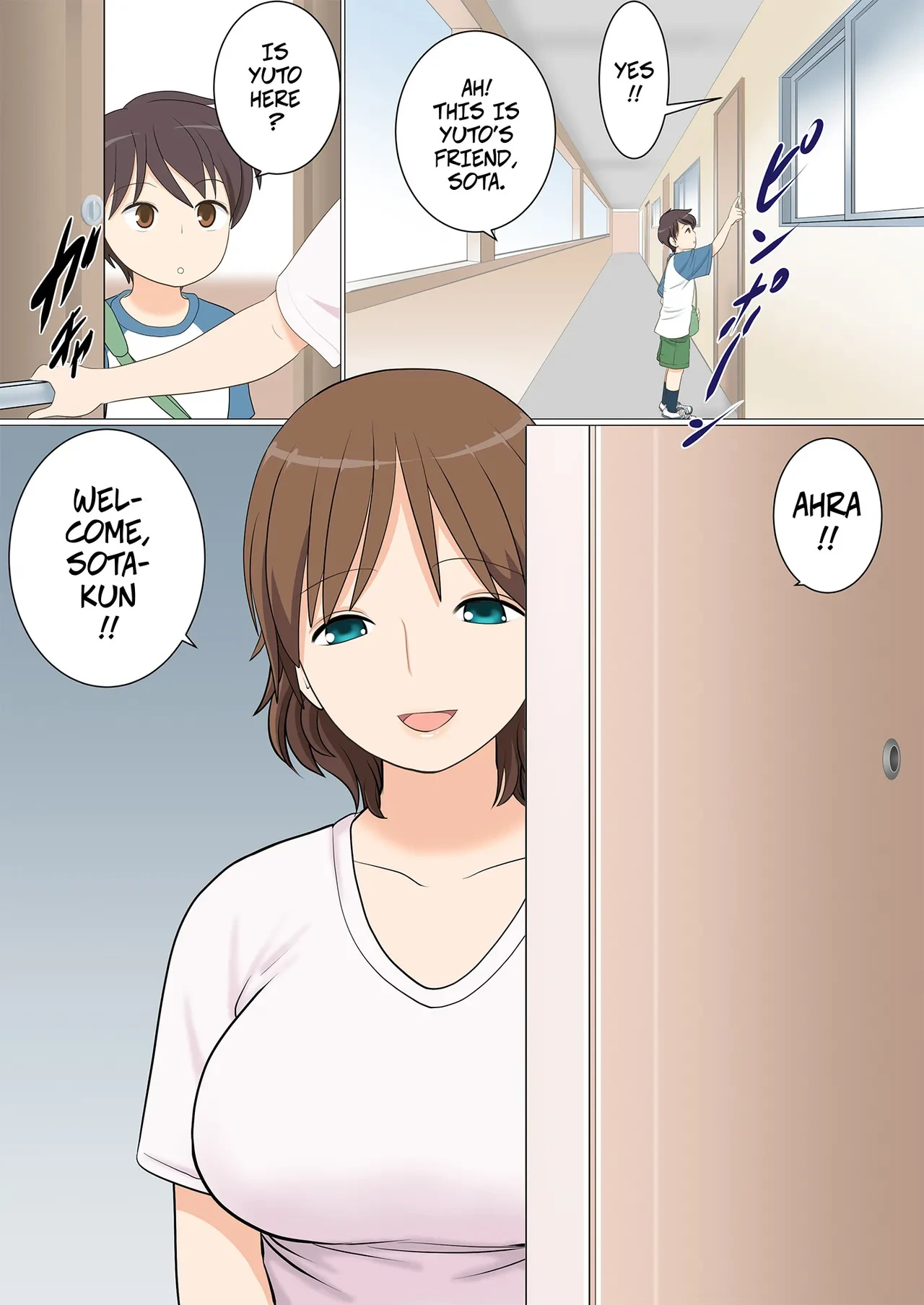 [Mangosteen (Kotoeri Iroha)] Danchi Shota ni Muragaru Bijo-tachi | Beautiful Women Swarming Around the Shota in the Housing Complex: part 1 My Friends Mother [English]