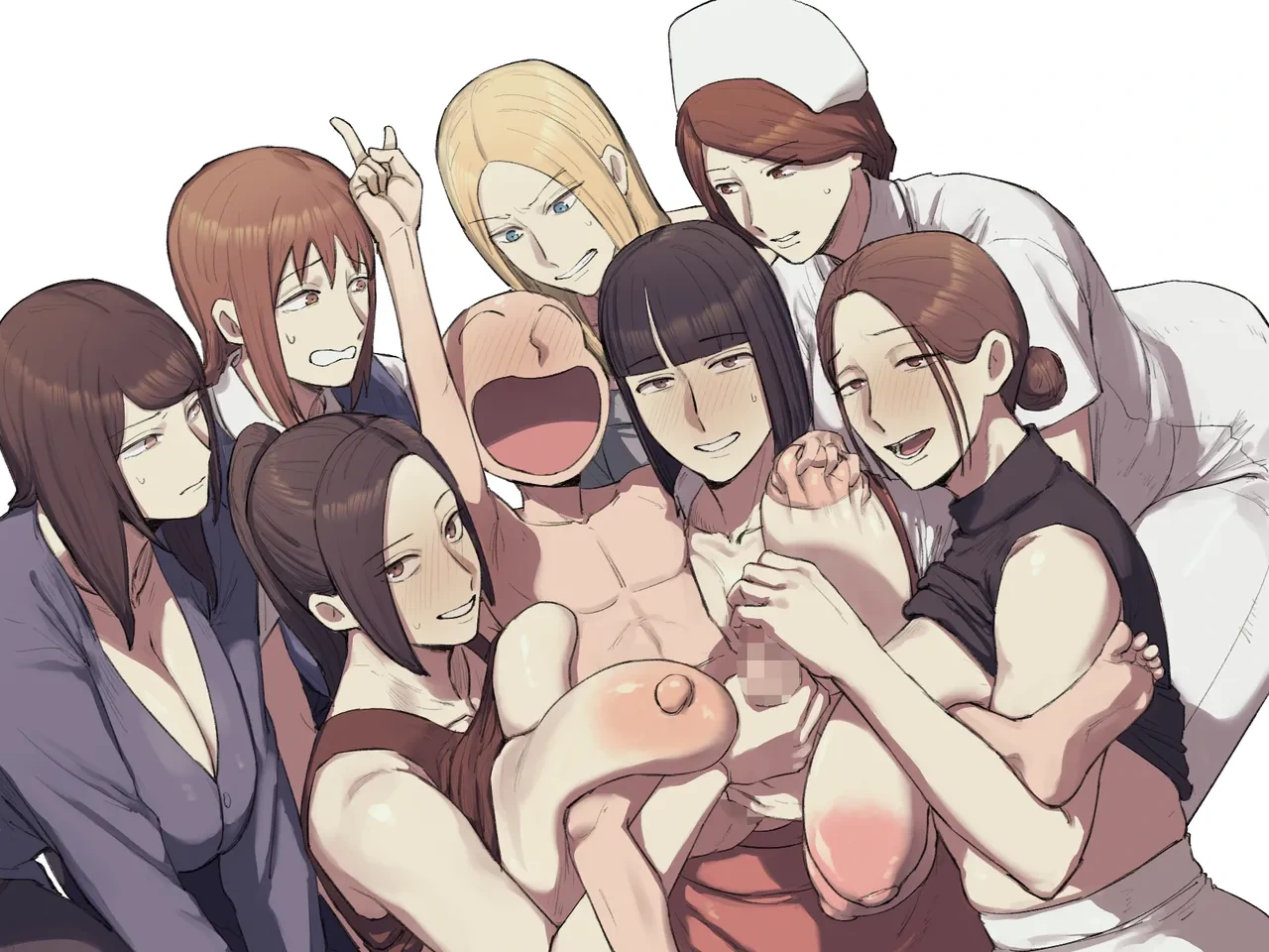 [Chotto B-sen] Gakkou no Chou Chichi Nana Fushigi ni Hitomebore! [Zenpen] [Full Color-ban]