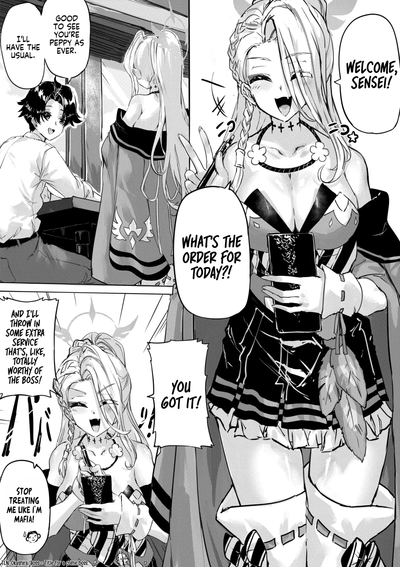 [Eggutarto] Ninkyou no Naka de Saku Chiisana Ohana (Blue Archive) [English] [Tea Party Scans]