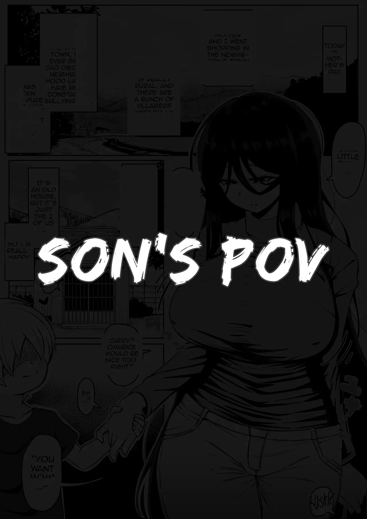 [Muru no Honbako] Inaka de! Boshi Kōbi | In the Countryside! Mother-Son Mating【Chinese】
