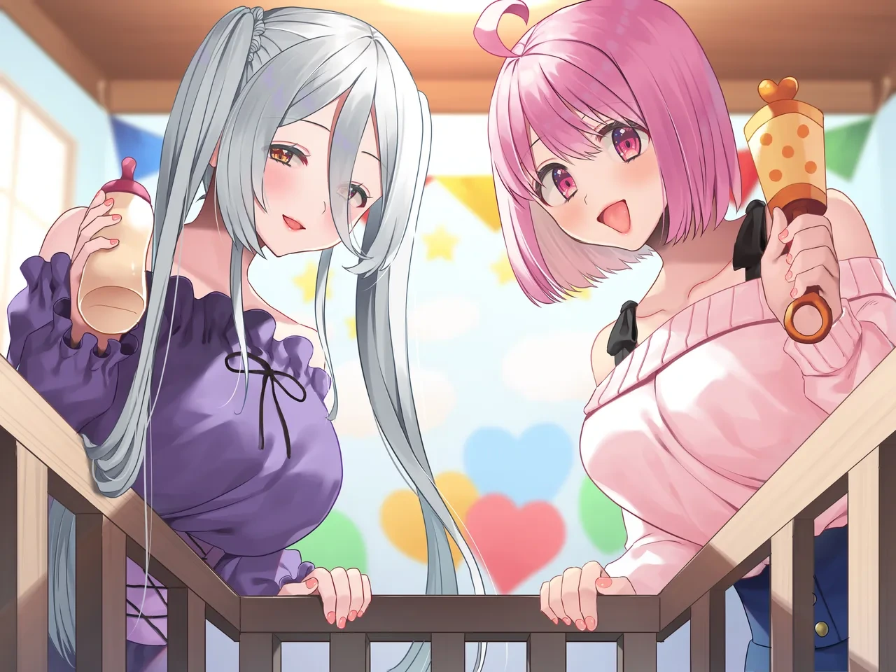 [Whisp (Miginohito Mitsuru)] Youji Taikou Kissa, Babubabu Cafe ―Okyakusama wa Akachan-desu―