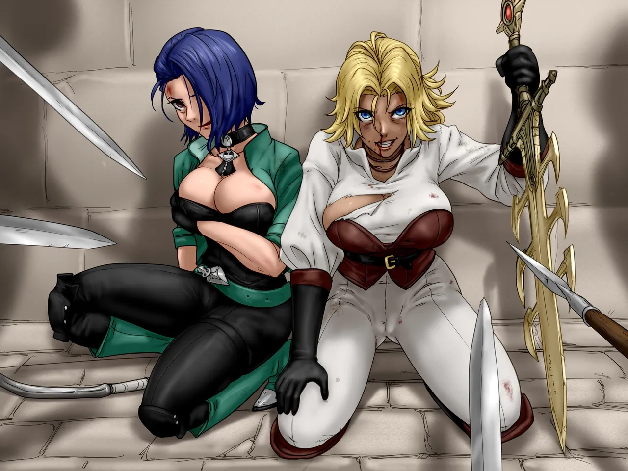[ayaswan] Feast Among Beasts _ Shamir, Catherine and Petra (R18G - WARNING)