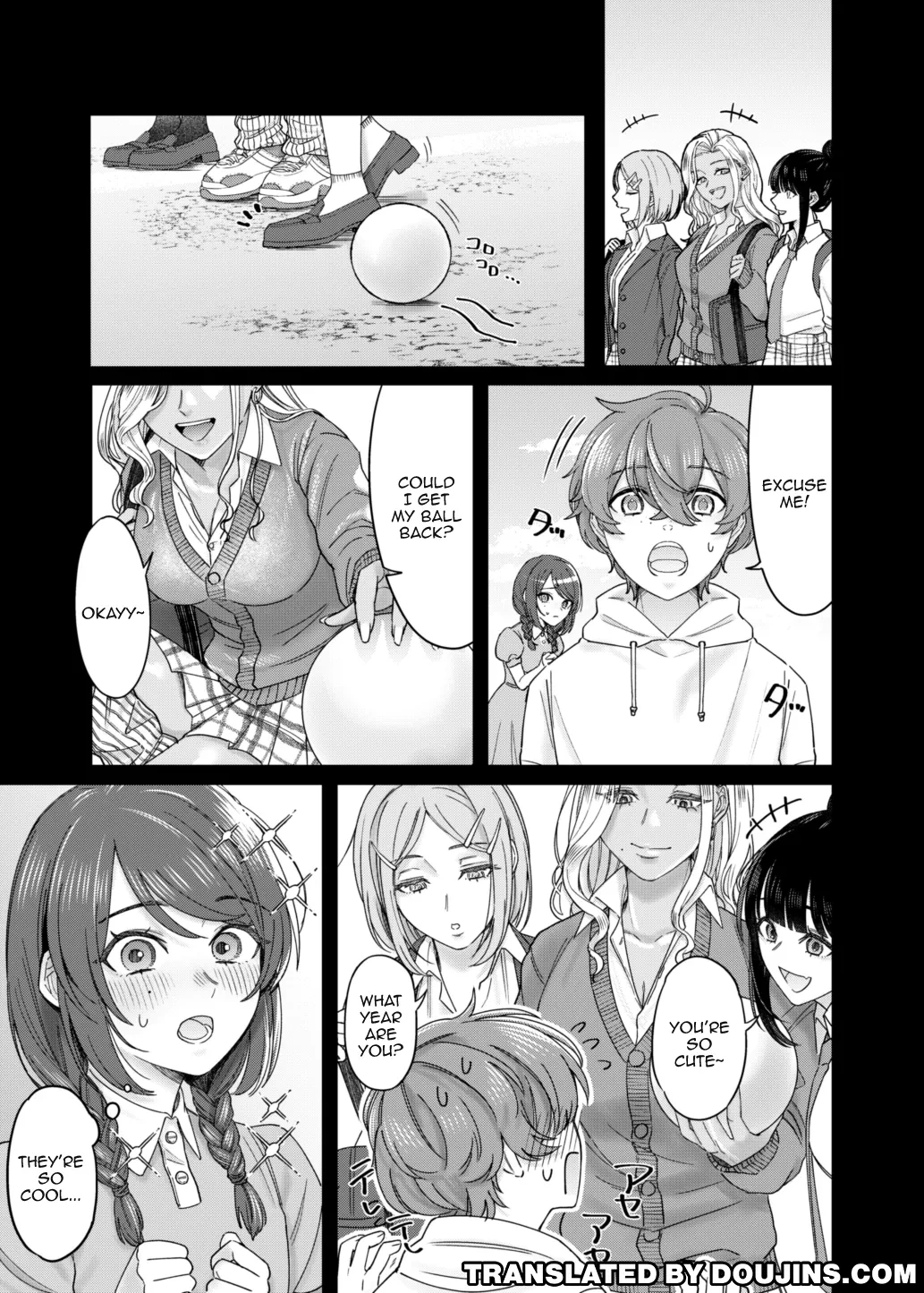 [Deppatsu Shinkoo (Negita Shio)] Kuro Gyaru Osananajimi to Himitsu no Benkyou Shichau Hanashi | Story About A Secret Study Session With My Black Gyaru Childhood Friend [English] {Doujins.com} [Digital]