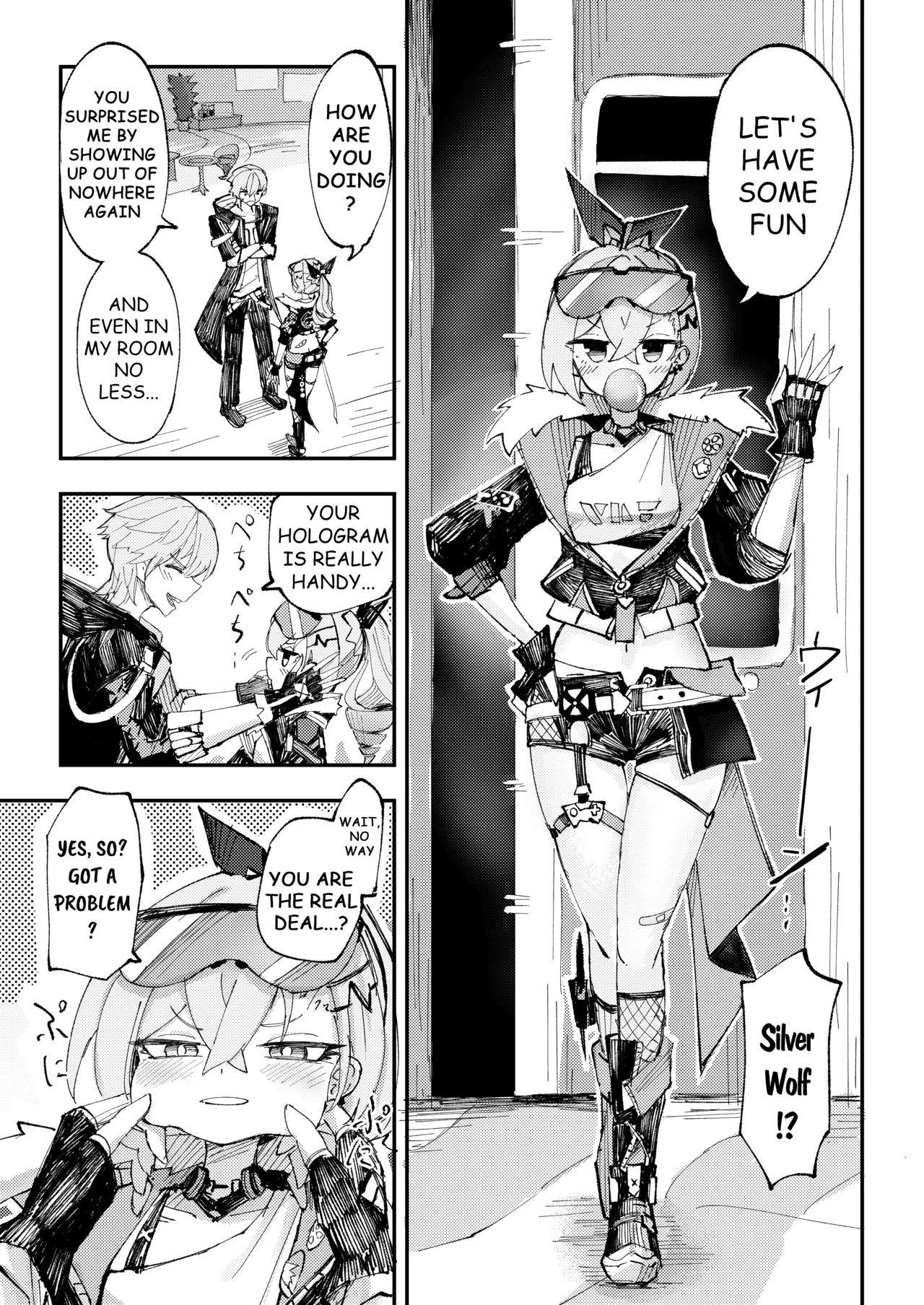 [Rossaku Kobo (Rossaku)] Koukishin wa Kaitakusha no Heya de | Trailblazing in the Trailblazer's room (Honkai: Star Rail) [English] [Digital]