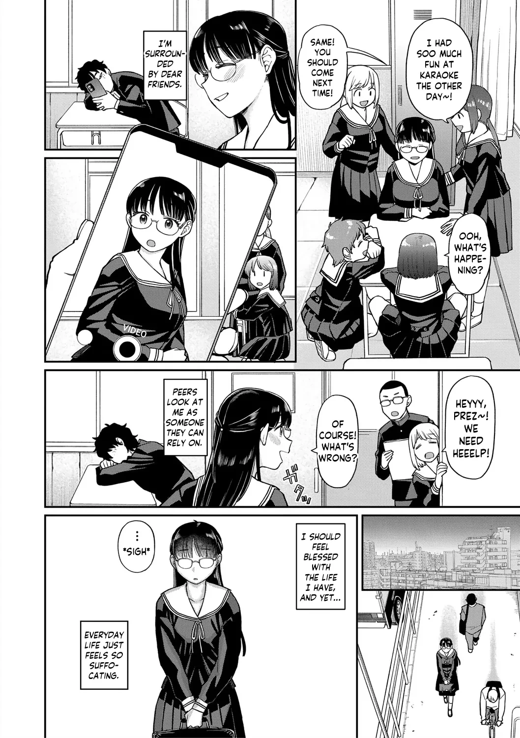 [Koyama Shigeru] Ochite Yuku | falling… (Shinro Kibou wa Nikubenki Desu.) [English] [skibidibenki] [Digital]