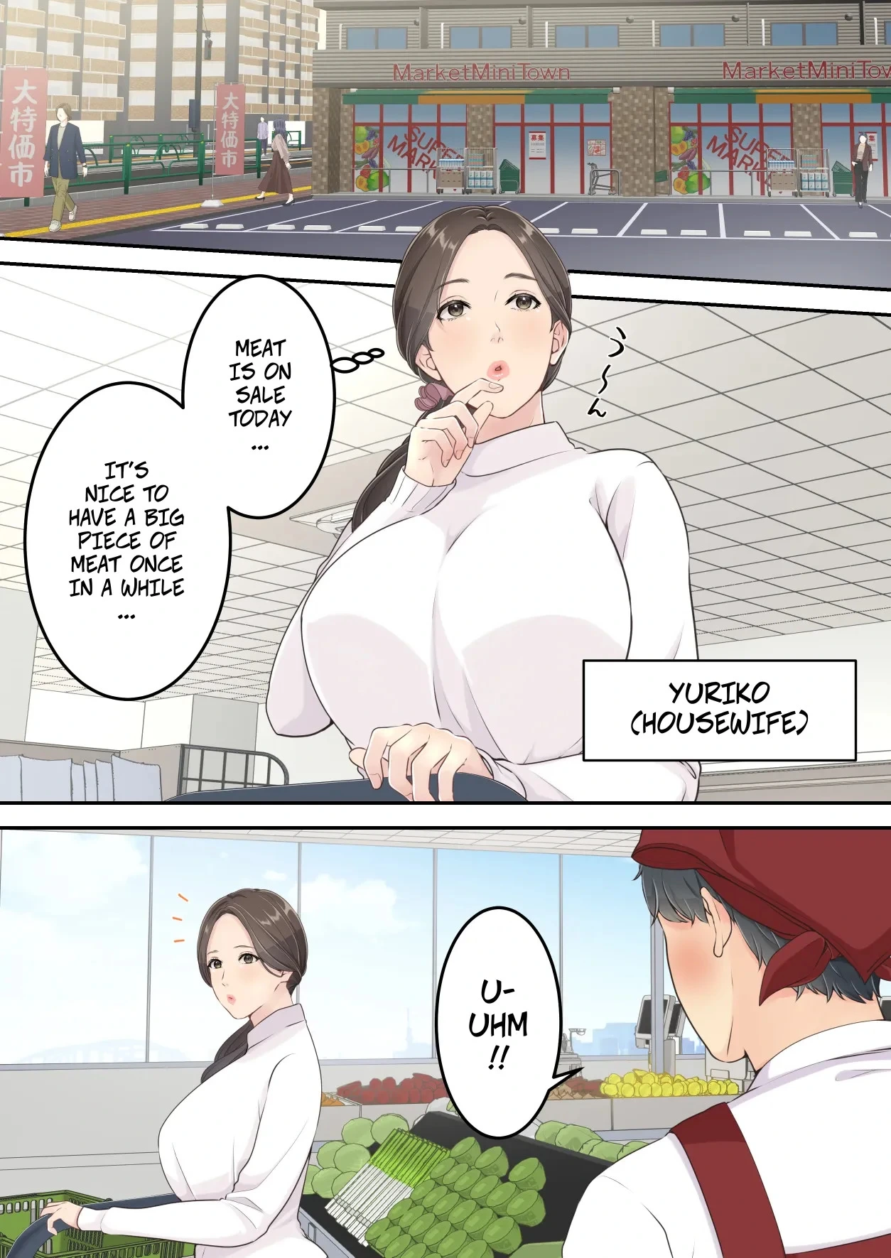 [Yuriko Club] Matomo na Okaa-san ga Musuko to Onaidoshi na Otokonoko to Amaama Furin Ryokou shichau Hanashi | A Normal Mother Goes on a Sweet Affair Trip With a Boy the Same Age as Her Son [English]
