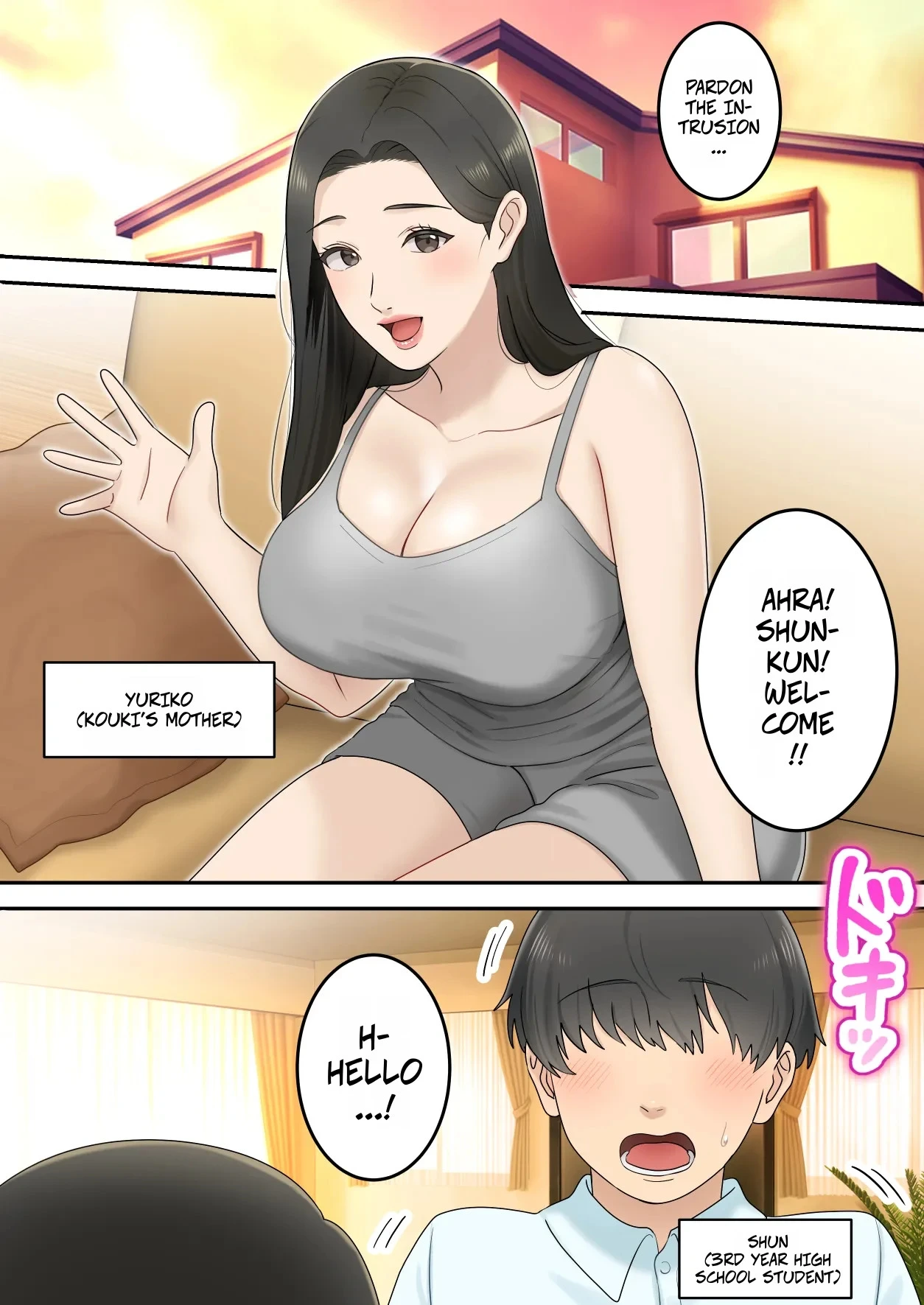 [Yuriko Club] Kawaisugiru Tomodachi no Okaa-san to Kossori Tsukiacchatta Hanashi | I Secretly Dated My Friend's Cute Mother [English]