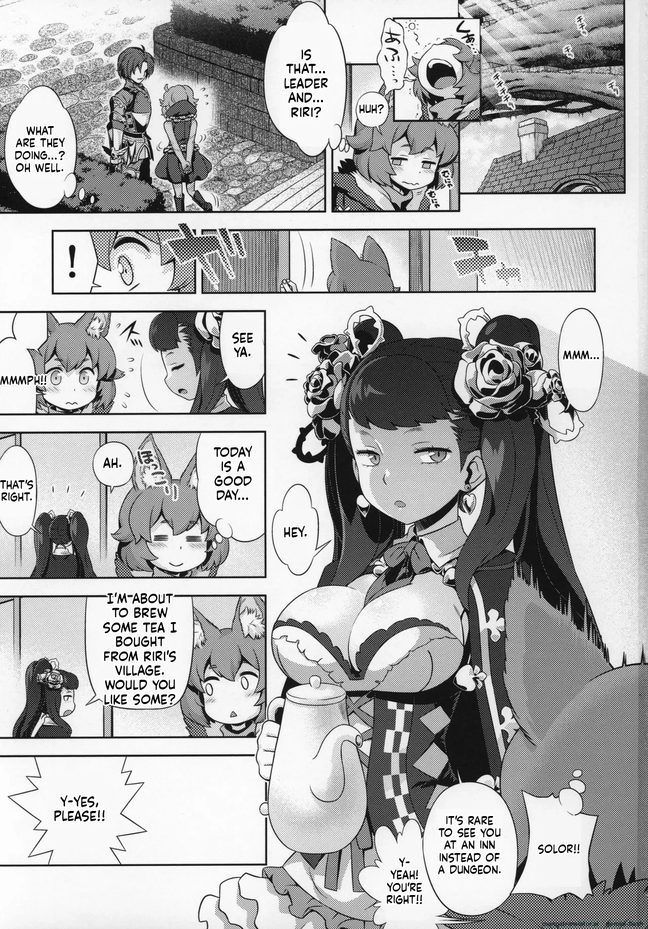 (COMIC1☆12) [Kazeuma (Minami Star)] Sekaiju no Anone 29 Lilisoro Soft (Etrian Odyssey) [English]