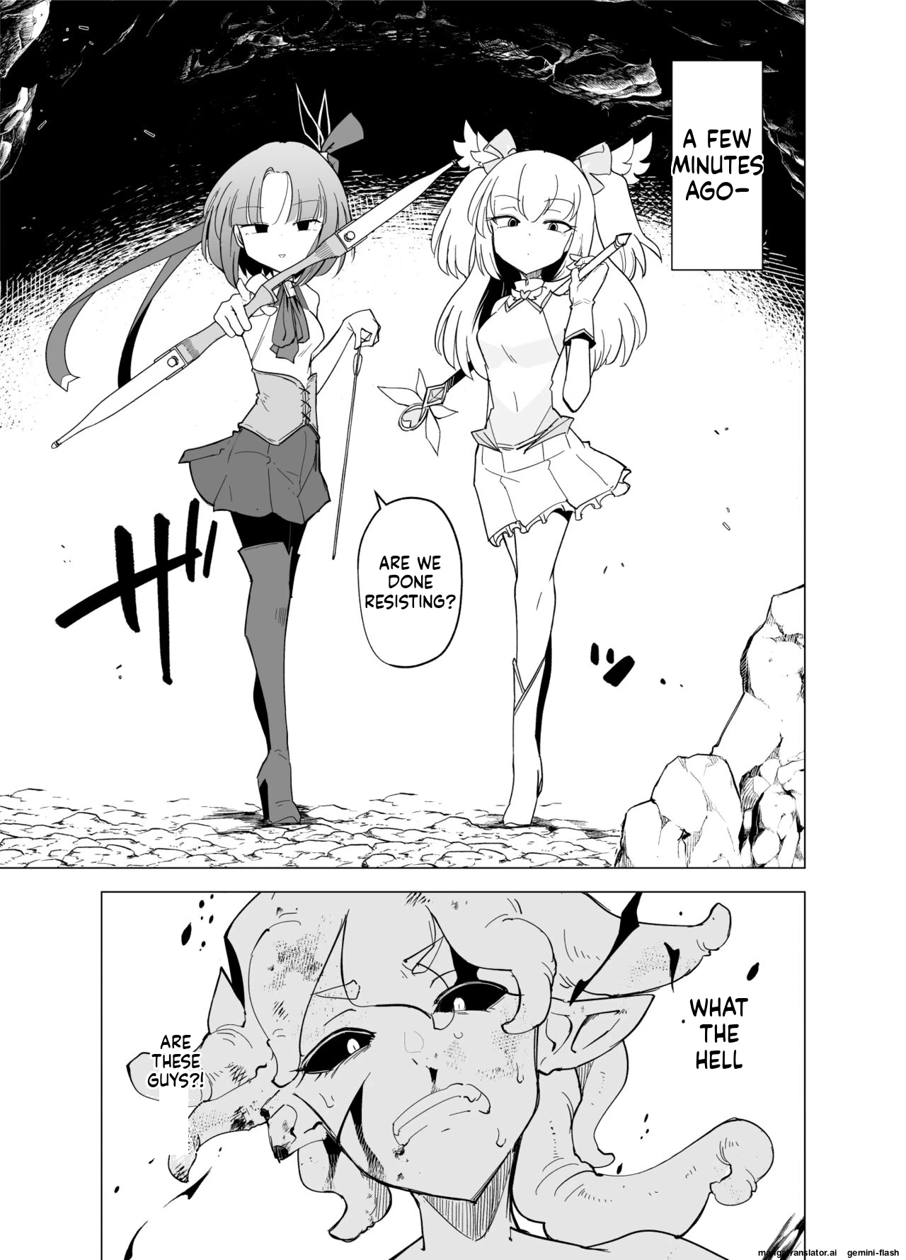[FoxTail (sakifox)] Mahou Shoujo-tachi vs Shokushu-san Kouhen [English]