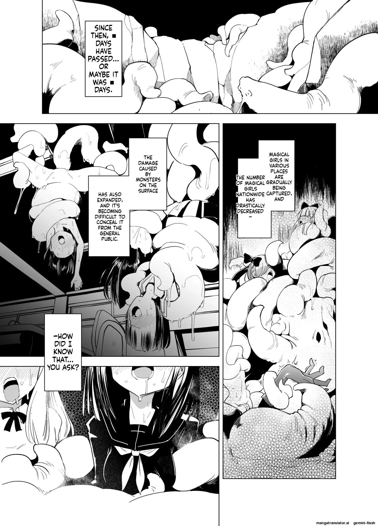 [FoxTail (sakifox)] Mahou Shoujo-tachi vs Shokushu-san Kouhen [Digital]