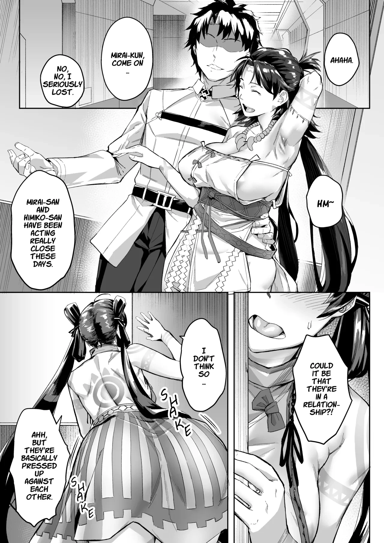 [Chabanchabancha (Inari Bancha)] Mirai-kun no Onegai o Kotowarenai Himiko-sama 2 - Iyo Hen (Fate/Grand Order) [English] [hardcase8translates] [Digital]