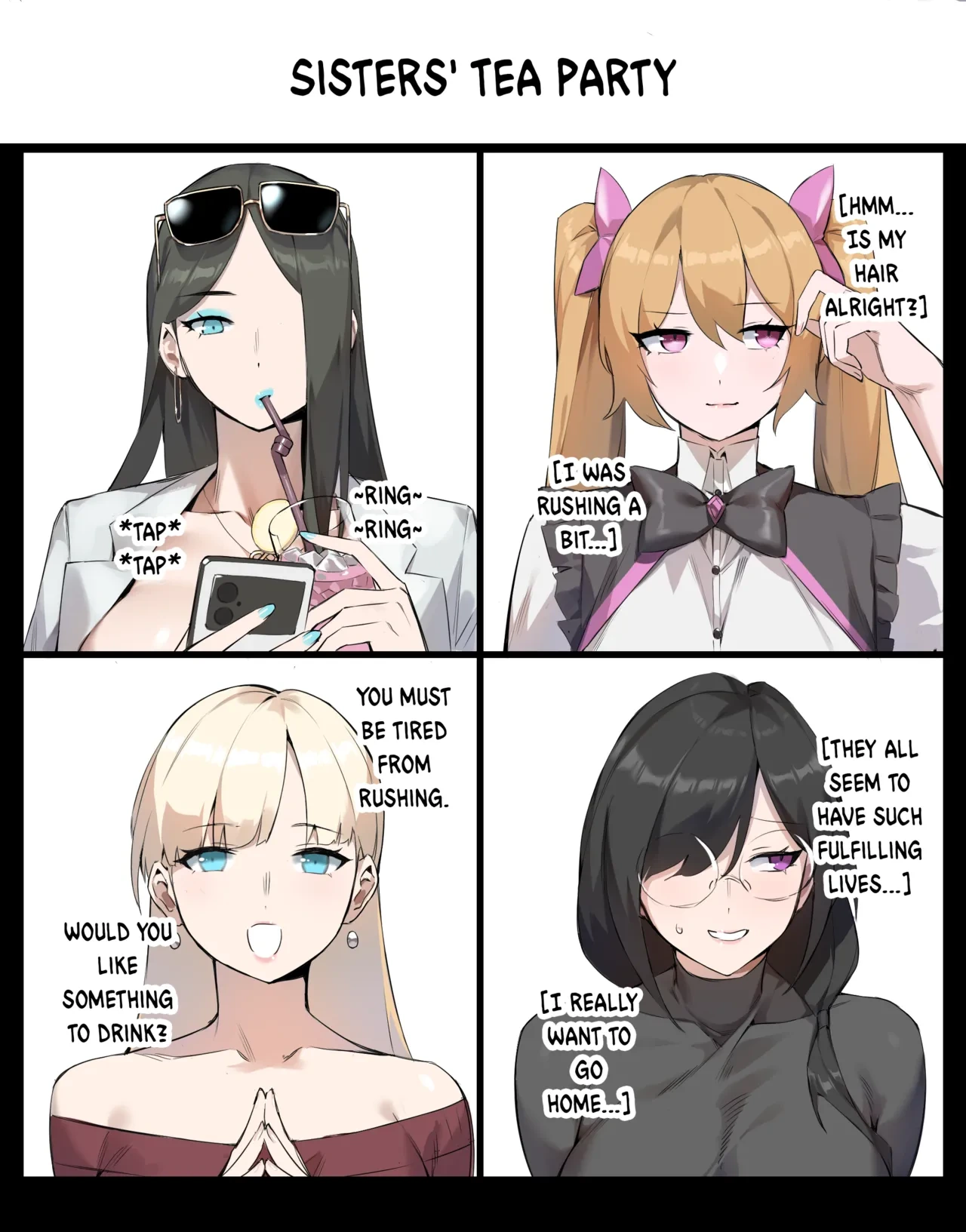 [dawalixip2] Sisters' Tea Party [English]