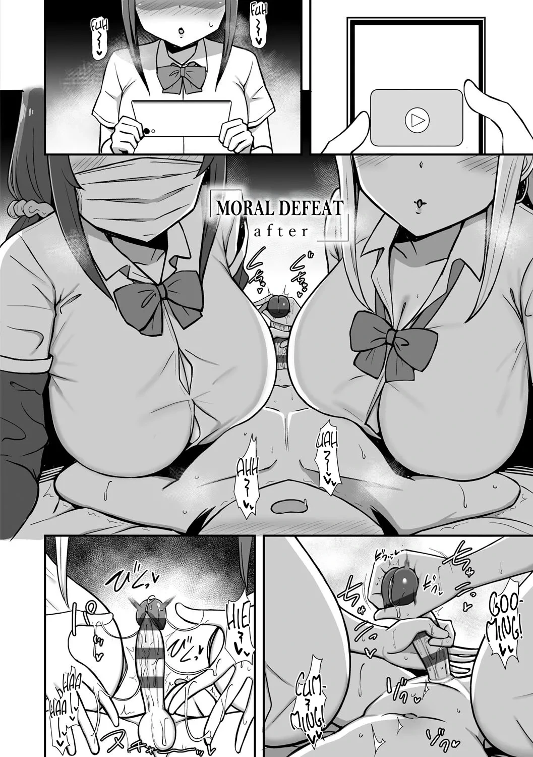 [HANABi] Fuuki Haiboku After | Moral Defeat After (Bucchiri Micchaku Jittori Seikou) [Digital] [English] [MegaFagget]
