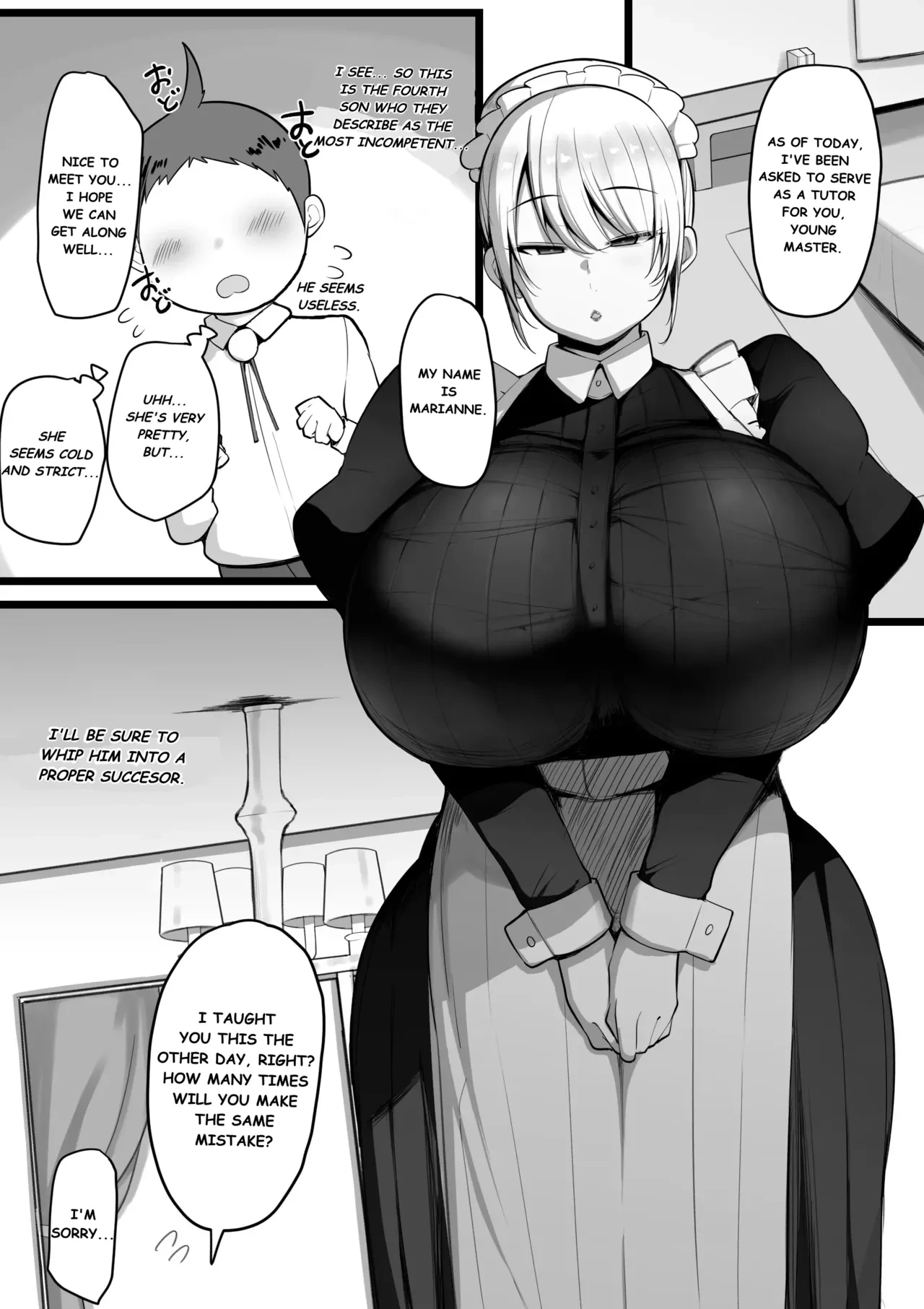 [Nekohachi Eigyoubu (Neko Samurai)] Kono Watashi ga Chinpo ga Rippa na dake ga Torie no Ochikobore Waka-sama Nanka ni Otosareru Wake ga Arimasen. | There's No Way Someone Like Me Could Fall for a Failed Young Master Who's Only Merit is Having an Impressive Dick! [English]