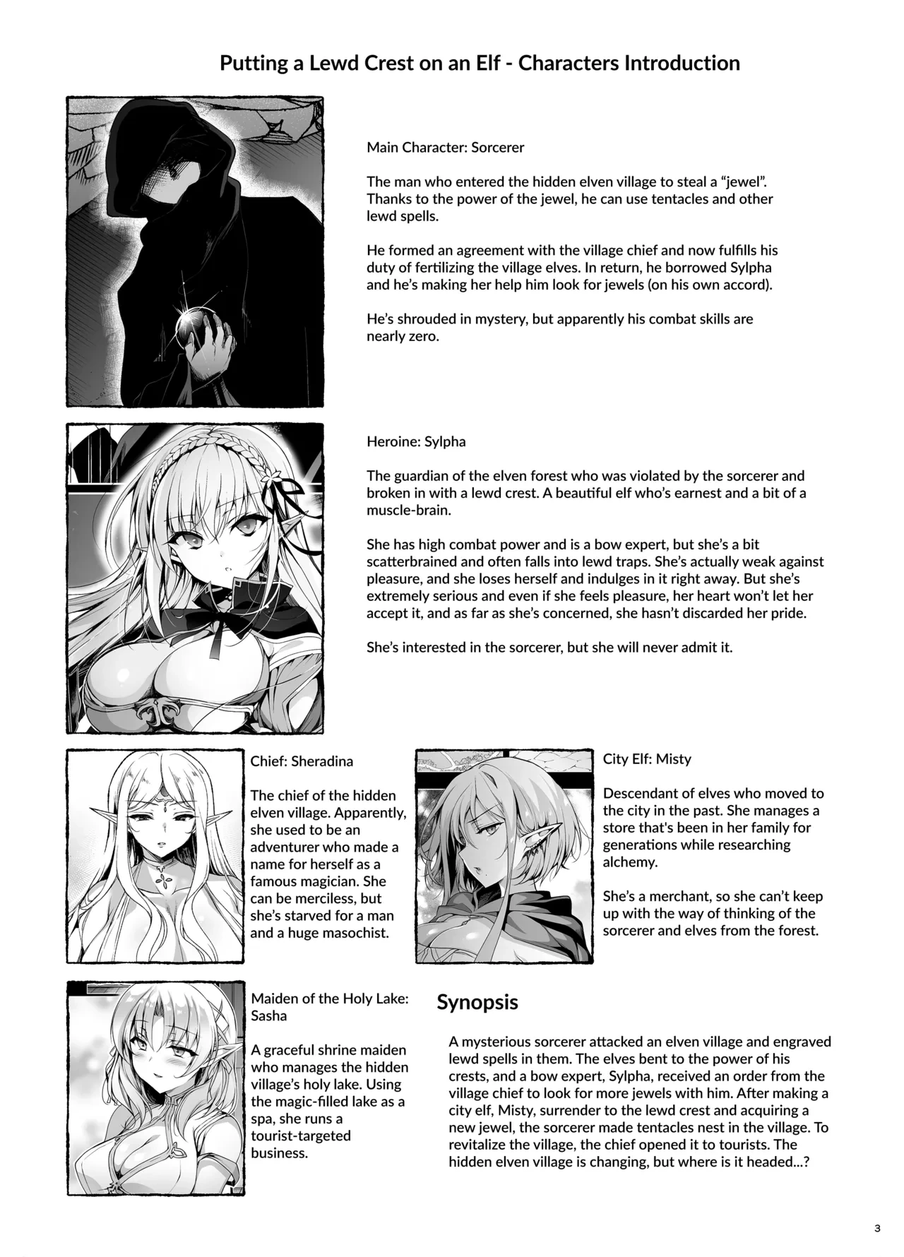 [Ninokoya (Ninoko)] Elf ni Inmon o Tsukeru Hon LEVEL:9 [English] [biribiri] [Digital]