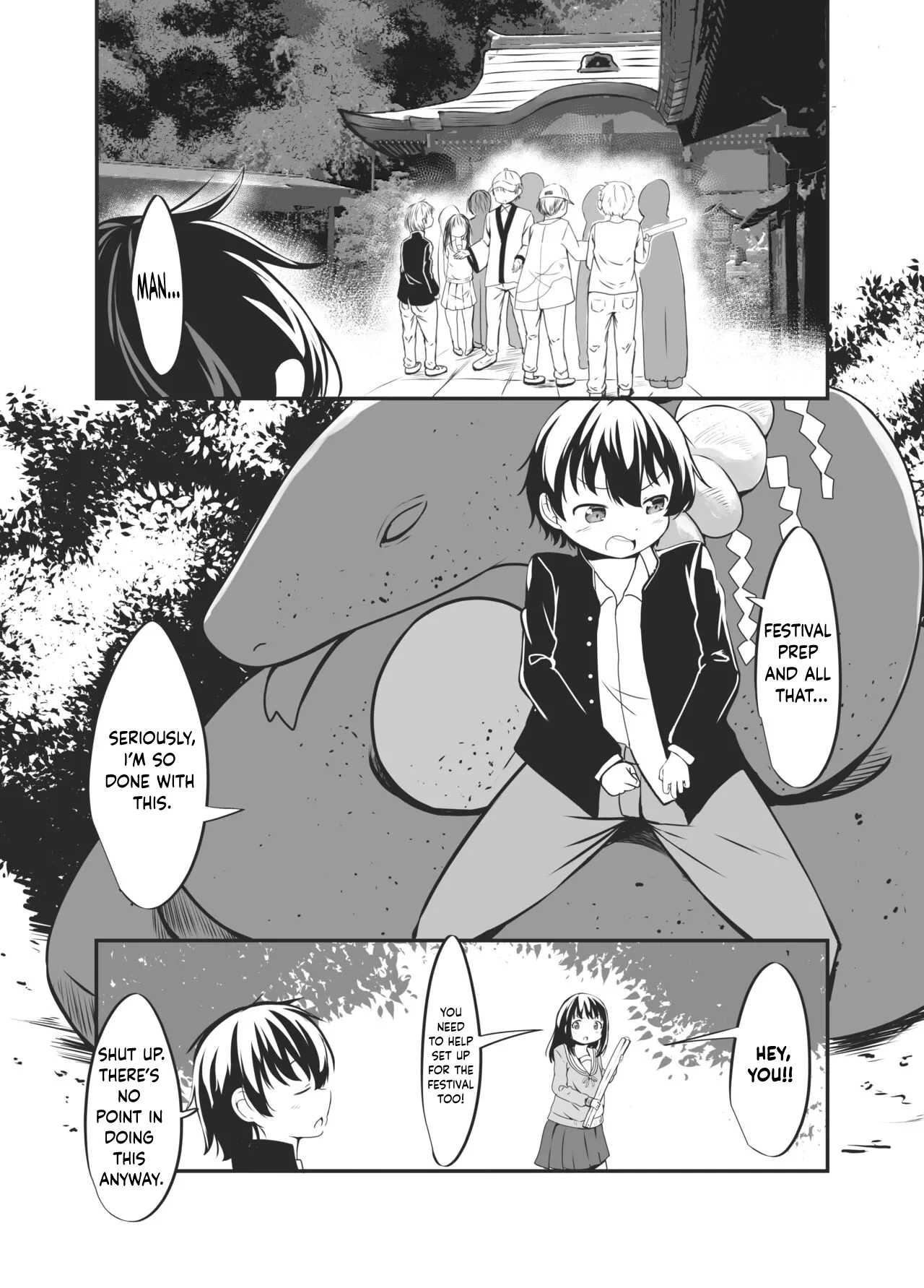 [Shinki Sakusei File Do-M (Wolf Ameno)] Bachiatarina Danshi wa Ketsu Ana de Mesu ni Shiteyaru! [English] [Kumoku]
