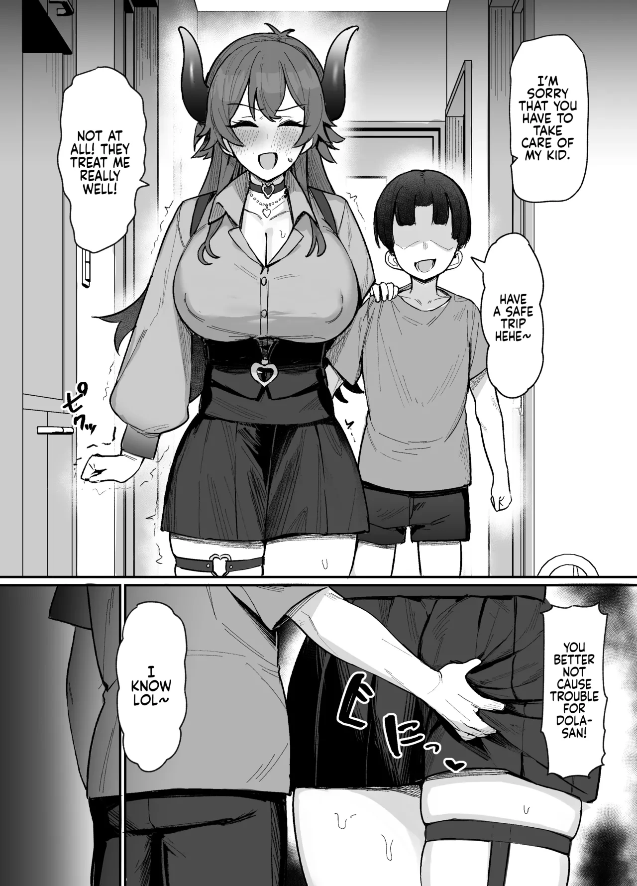 [Nijyouhan (ijou)] Dola-sama to Erogaki | Dola-sama and the Erotic Brat (Dola) [English] [Sonarin迫]