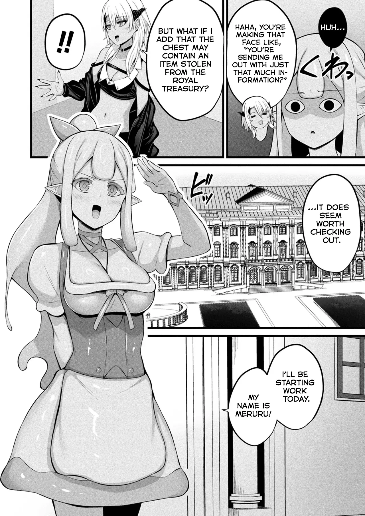 [Naitou Kirara] Slime Musume Meruru no Ecchi na Oshigoto | Slime Girl Meruru's Lewd Job  Ch. 4 (COMIC Unreal 2025-12 Vol 118) [English] [Kumoku] [Digital]