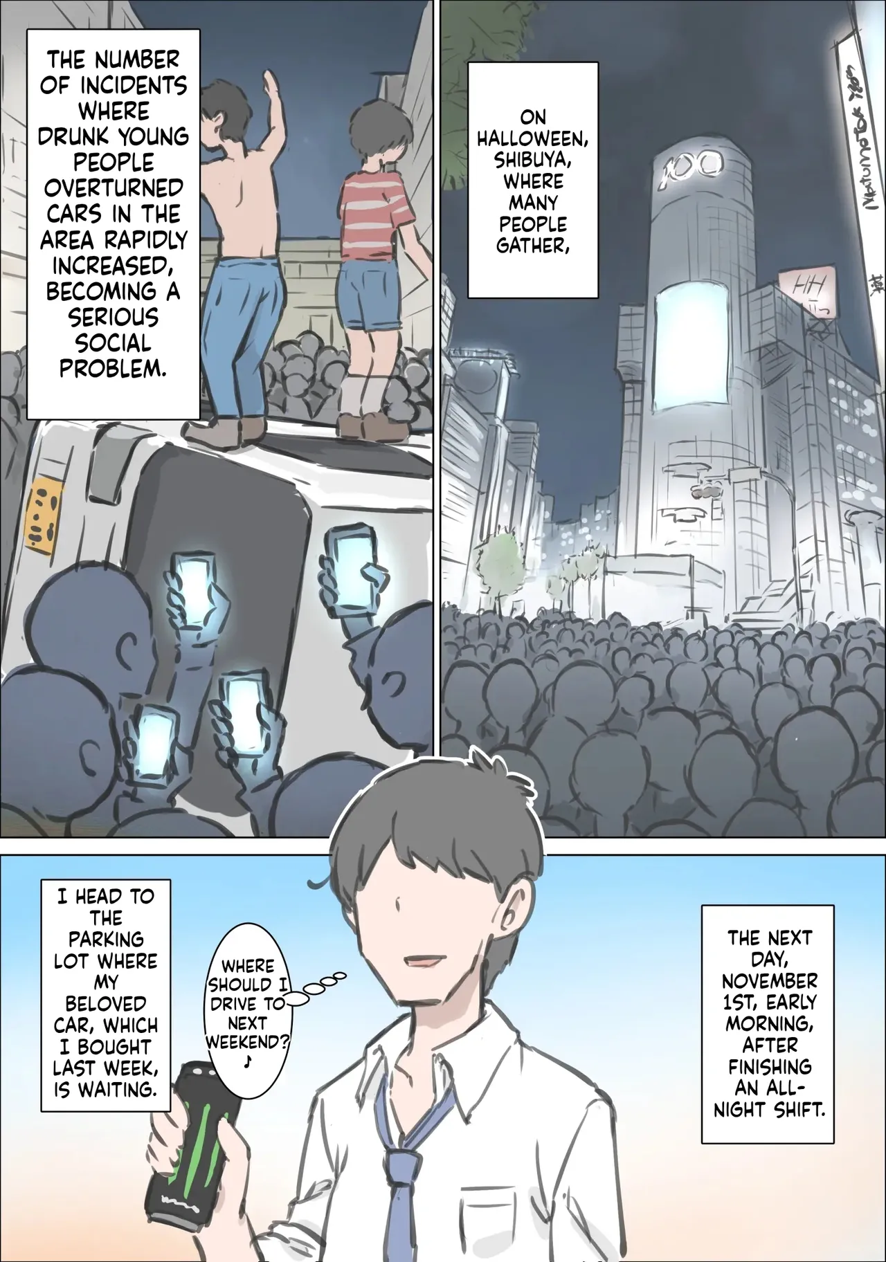 [Kawasu Shuppan] Shibuya de Shikai ni Hairu Onnanoko Jikan Teishi de Mechakucha ni Shimashita [English]