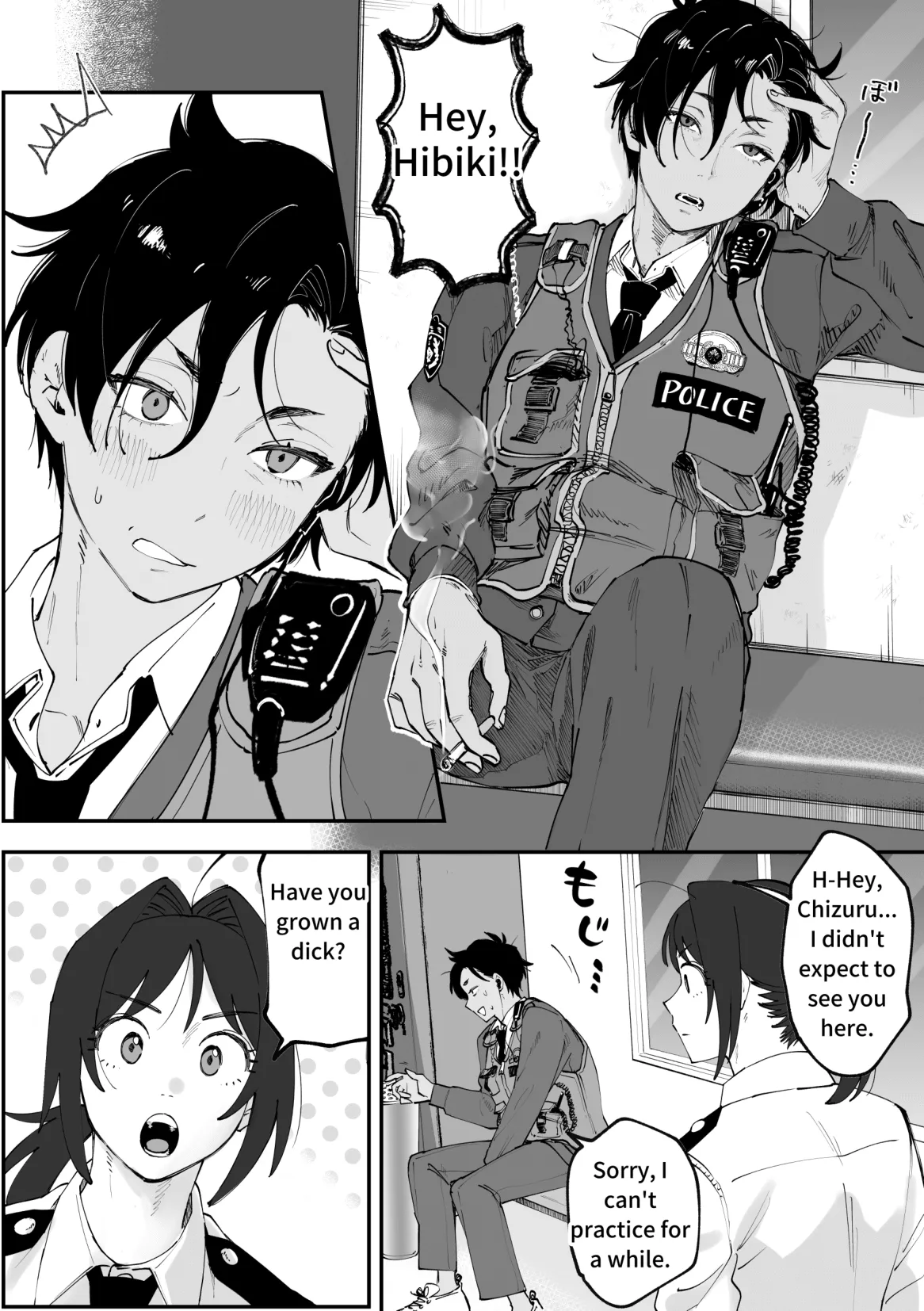 (PIXIV Fanbox) Futanari Hibiki x Chizuru (Part 1) (English) [Pi-ko]
